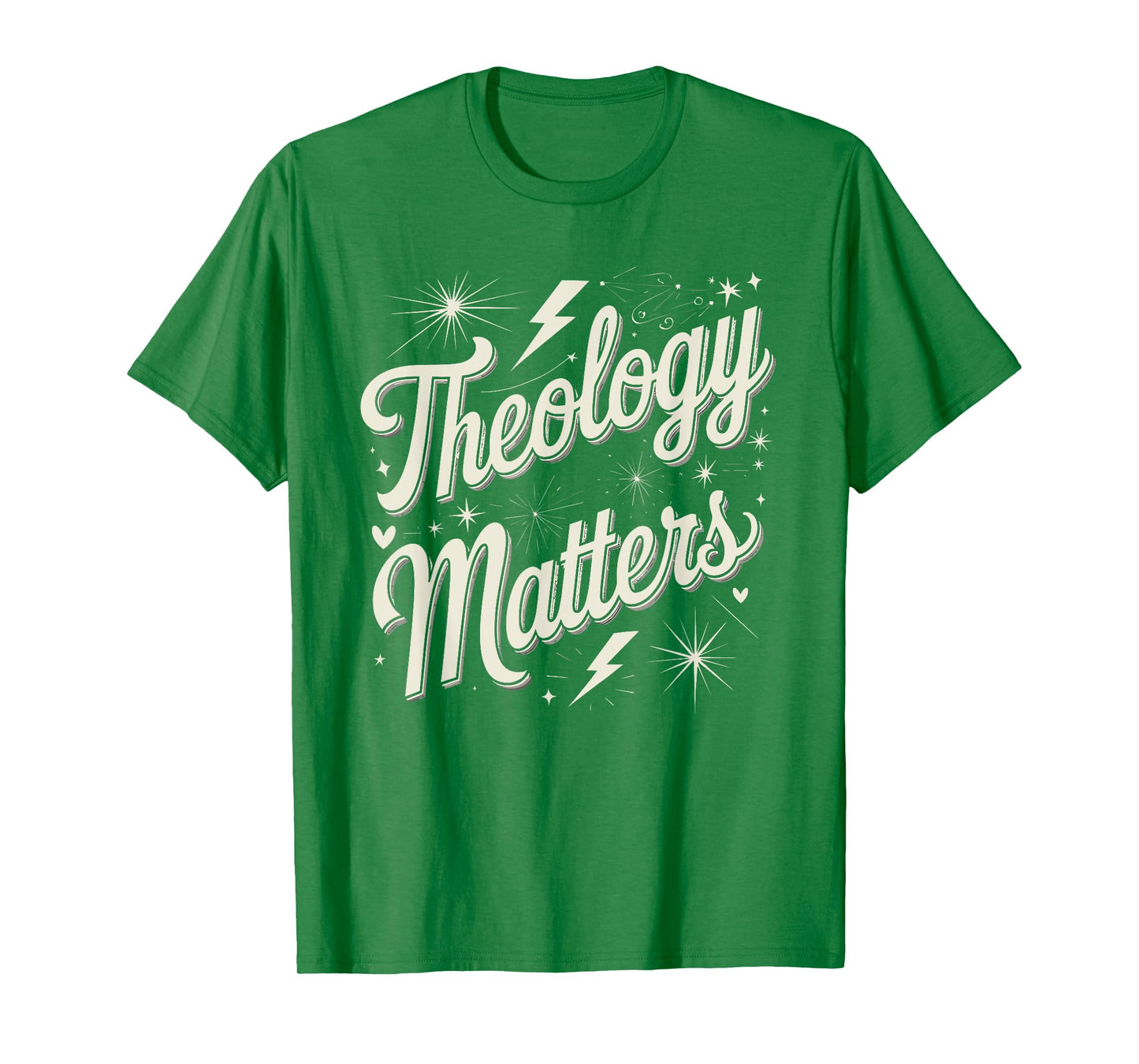 Theology Matters Minimalist Design T-Shirt