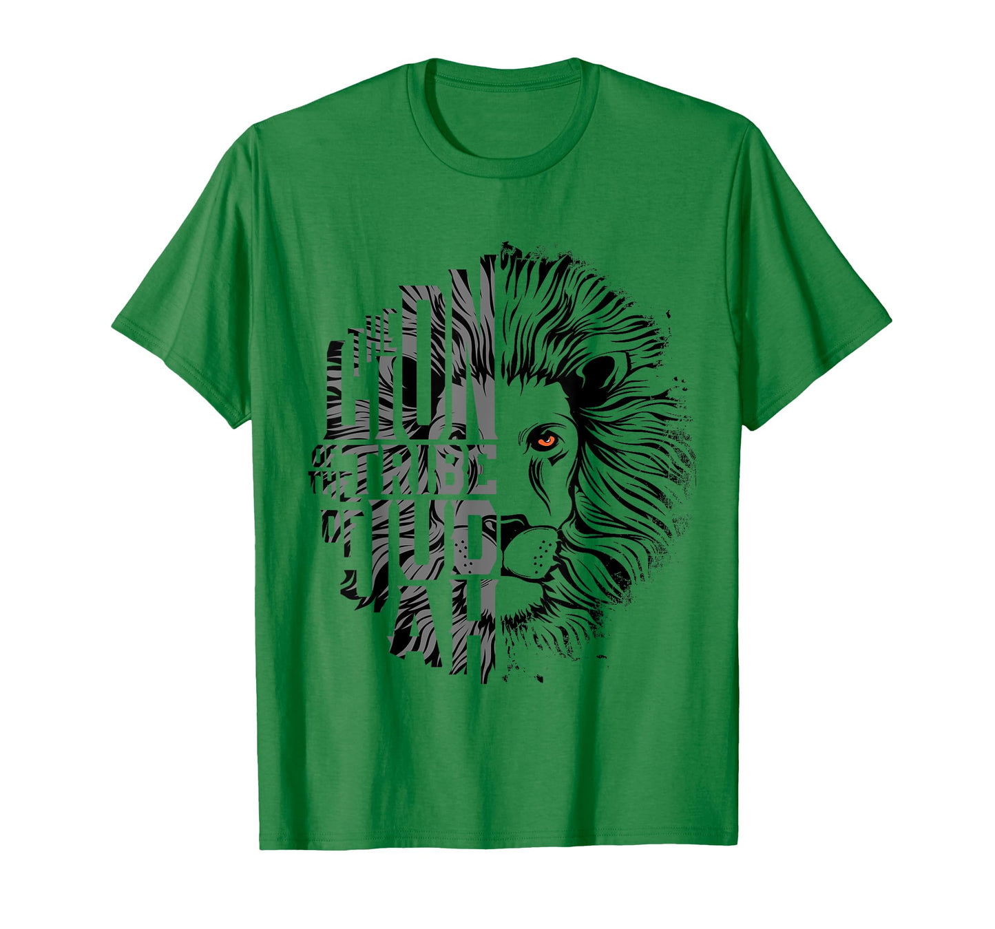 Lion of Tribe of Judah Religious Graphic Christian Worship T-Shirt