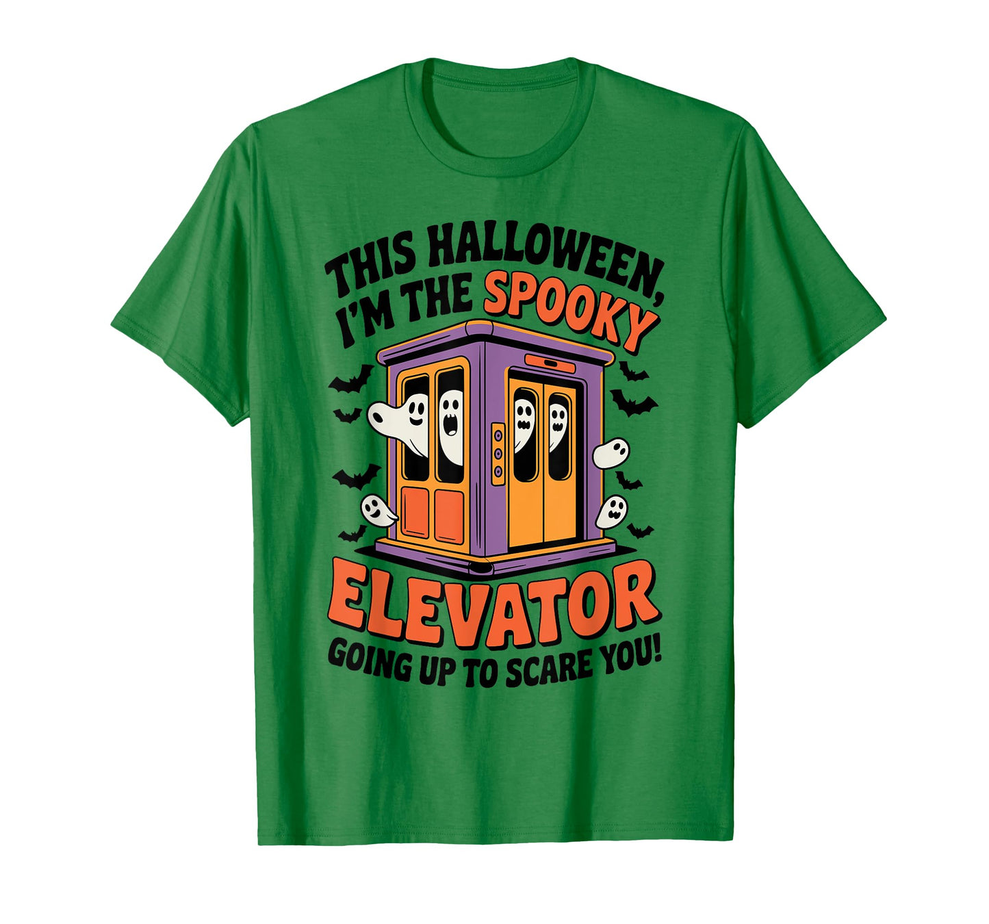 Elevators They always lift me up Funny Elevator Halloween T-Shirt