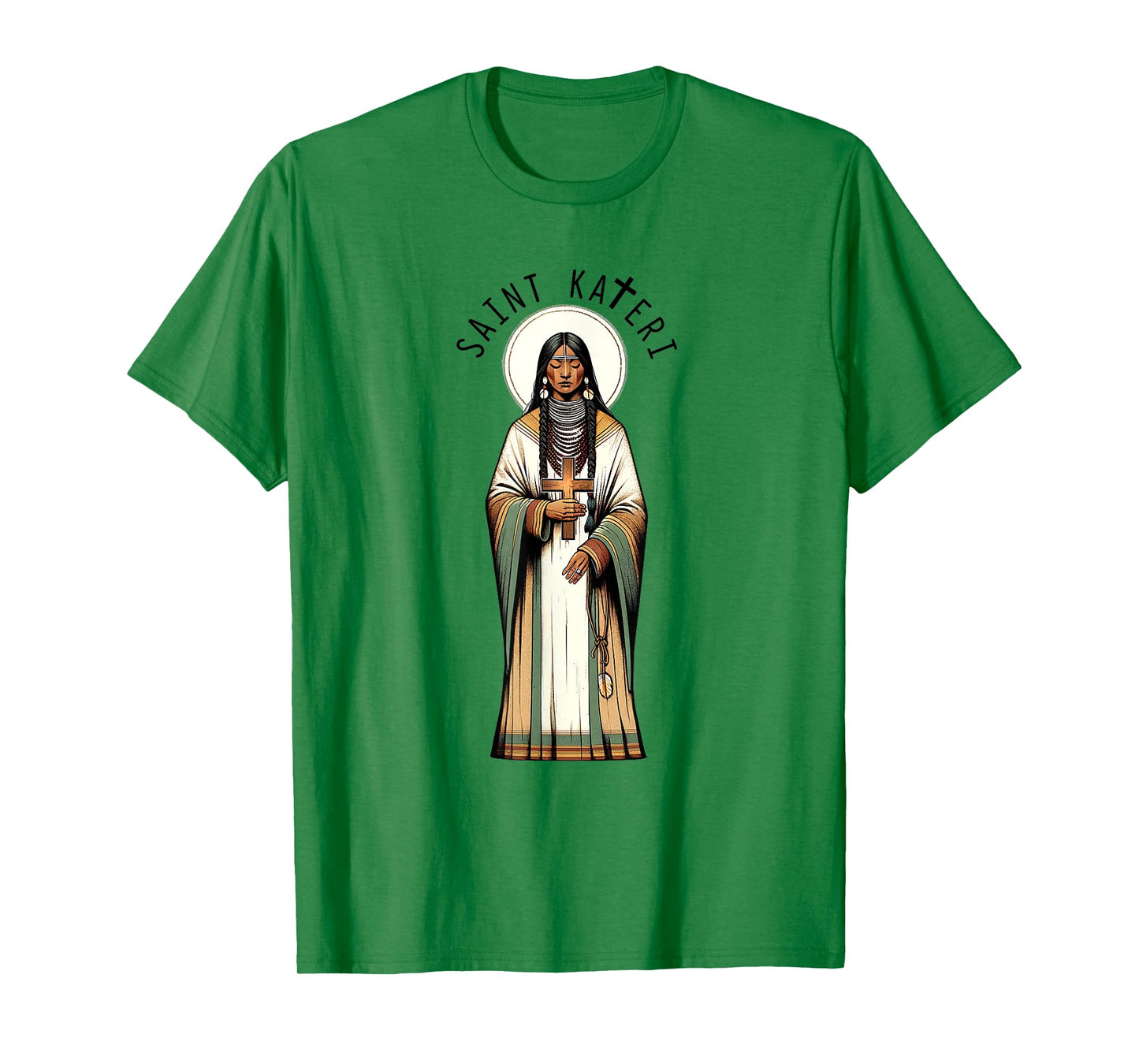 Catholic Lily Of The Mohawks Faith Saint Kateri Tekakwitha T-Shirt