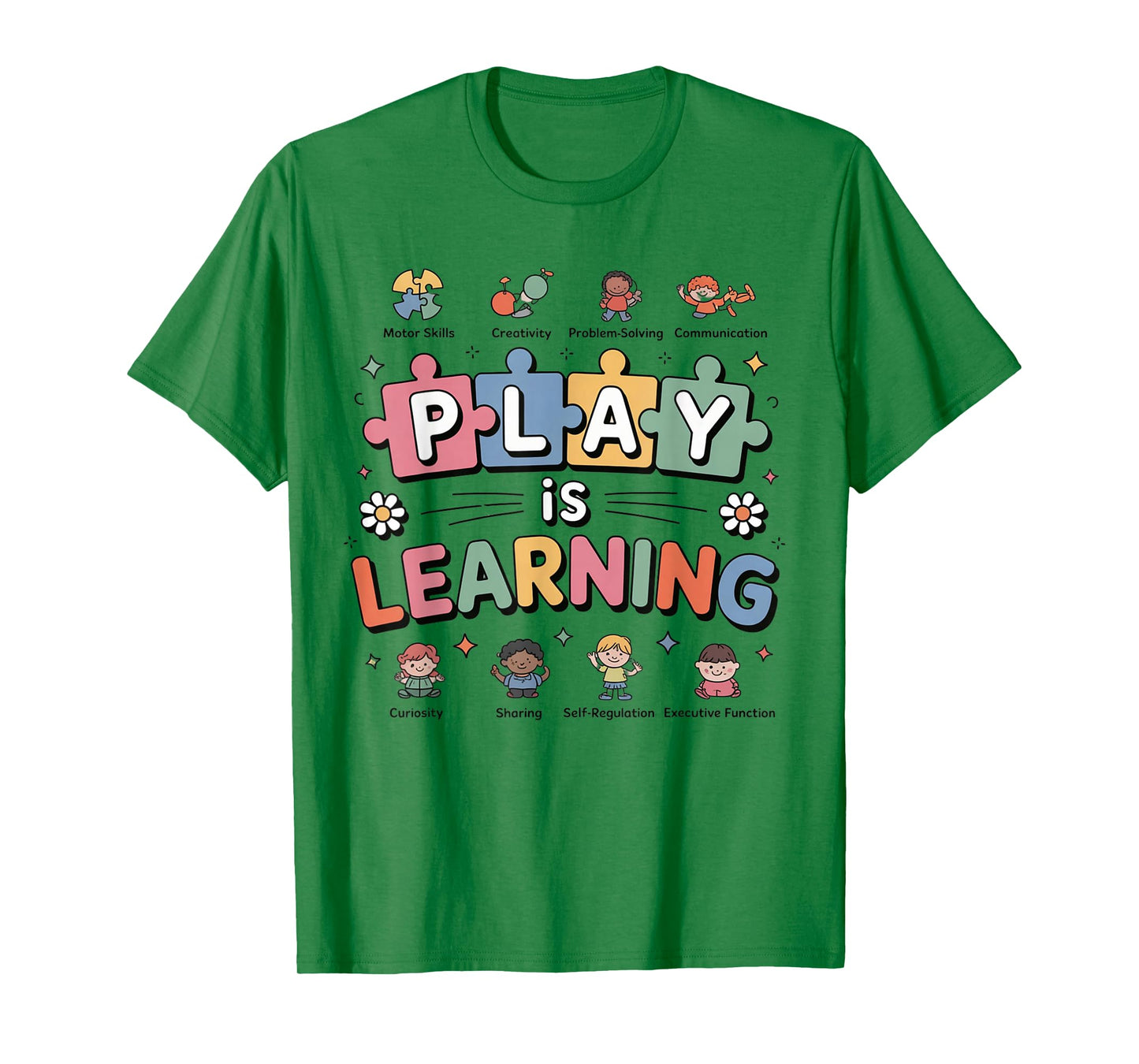 Play Is Learning Teacher First Day Of School Back To School T-Shirt