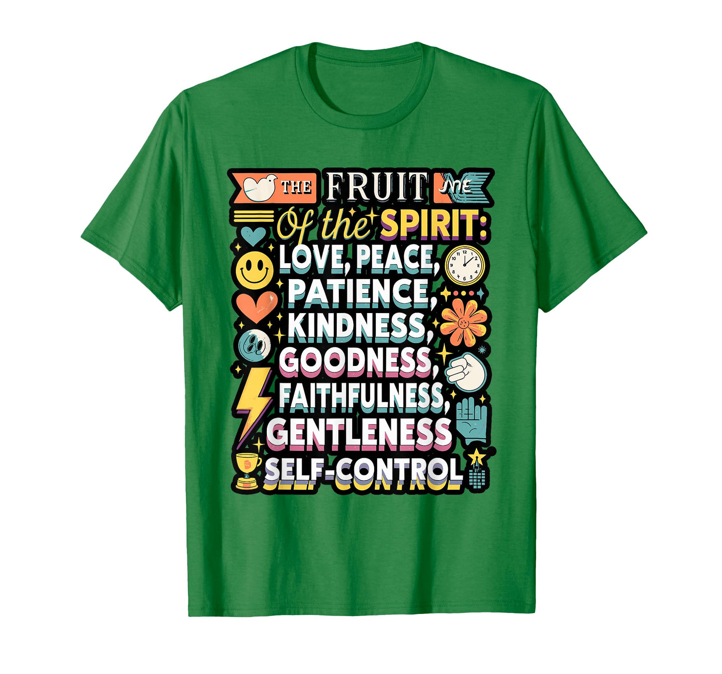 Awesome Galatians Fruit of The Spirit Religious Verses T-Shirt