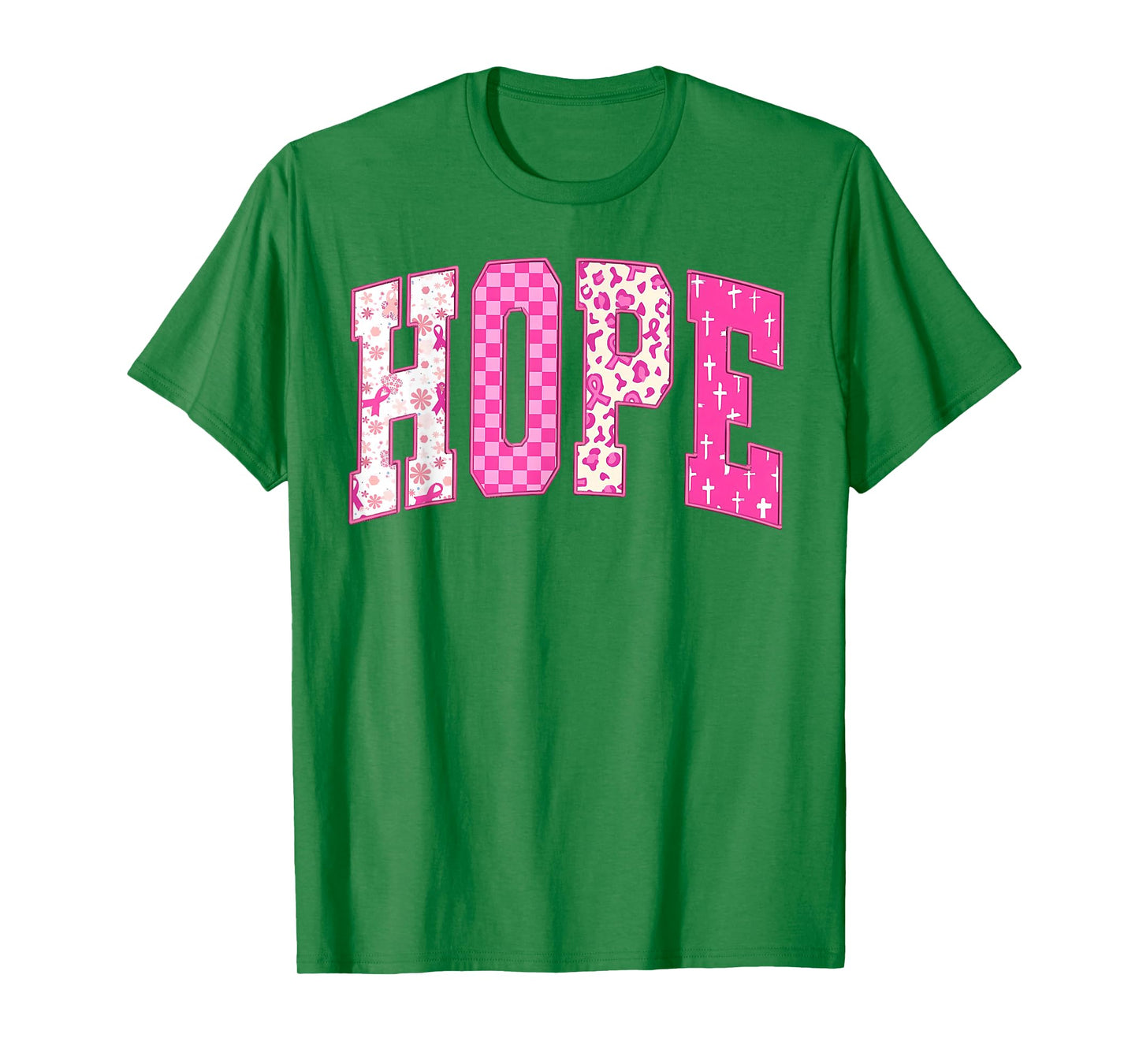 Breast Cancer Christian Fight Hope Faith Love Matching Group T-Shirt