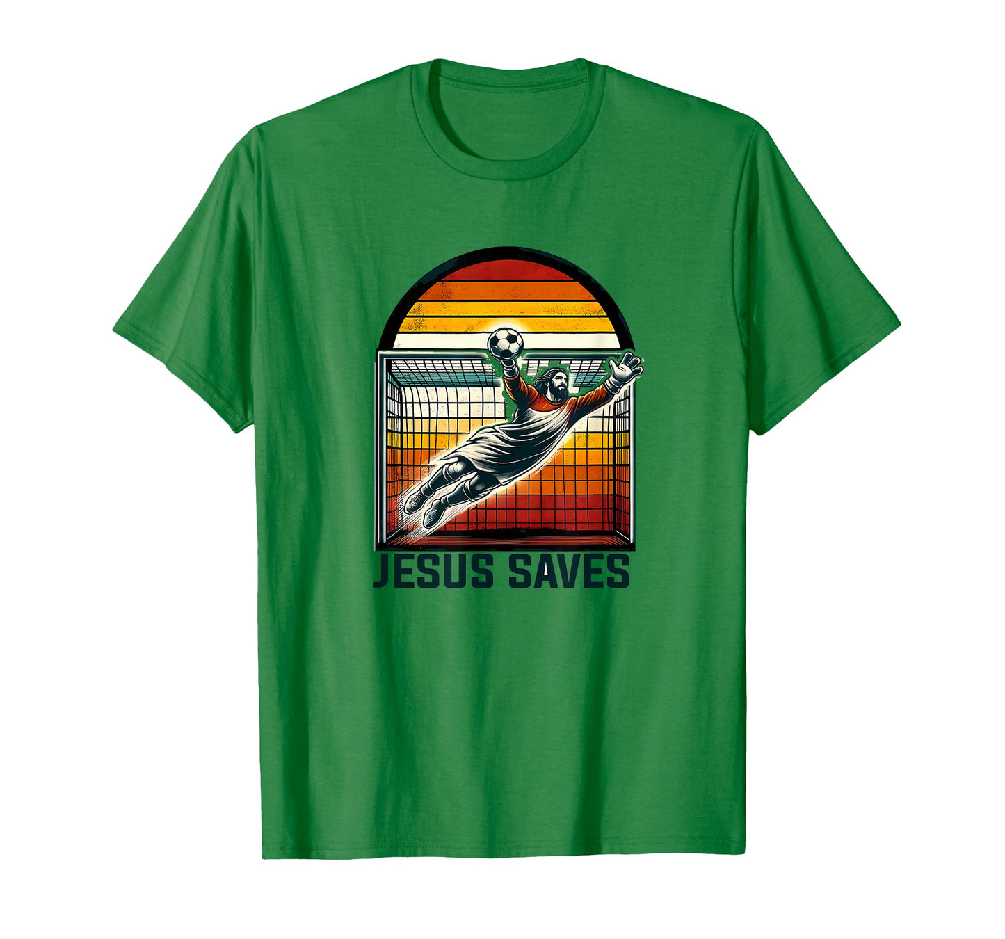 Jesus Saves Funny Football T-Shirt