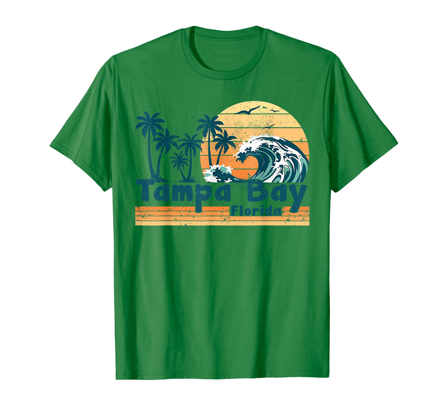 Tampa Bay Florida Beach Vintage Spring Break Vacation Retro T-Shirt