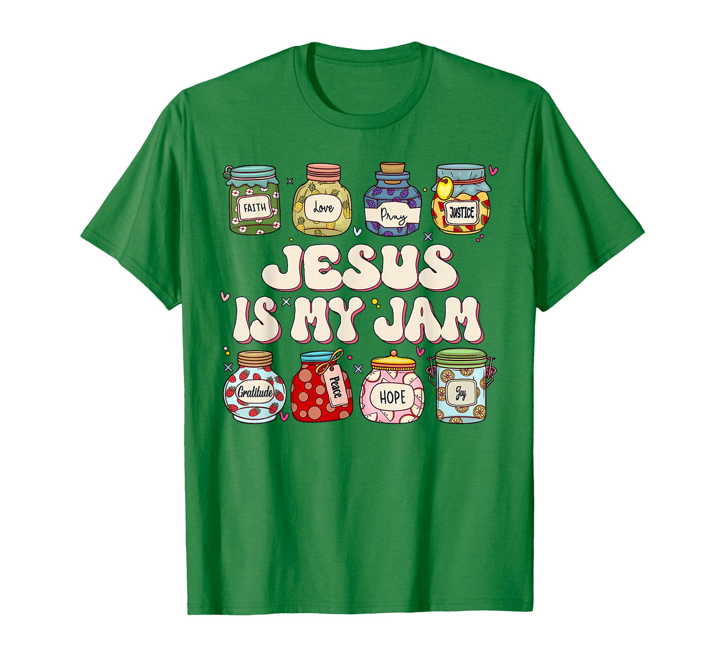 Jesus is My Jam I'm Here to Spread It Christian Faith God T-Shirt