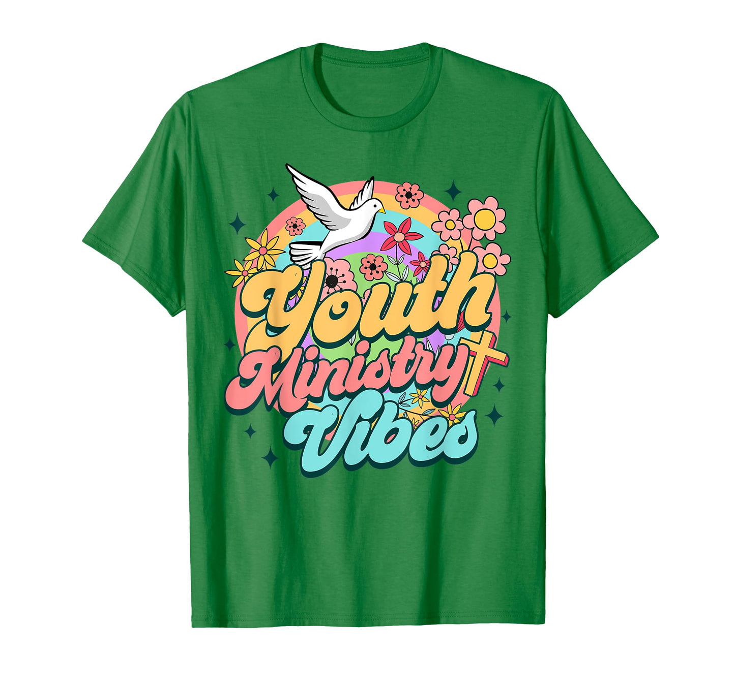 Christian Faith Religious Youth Pastor Youth Ministry Vibes T-Shirt