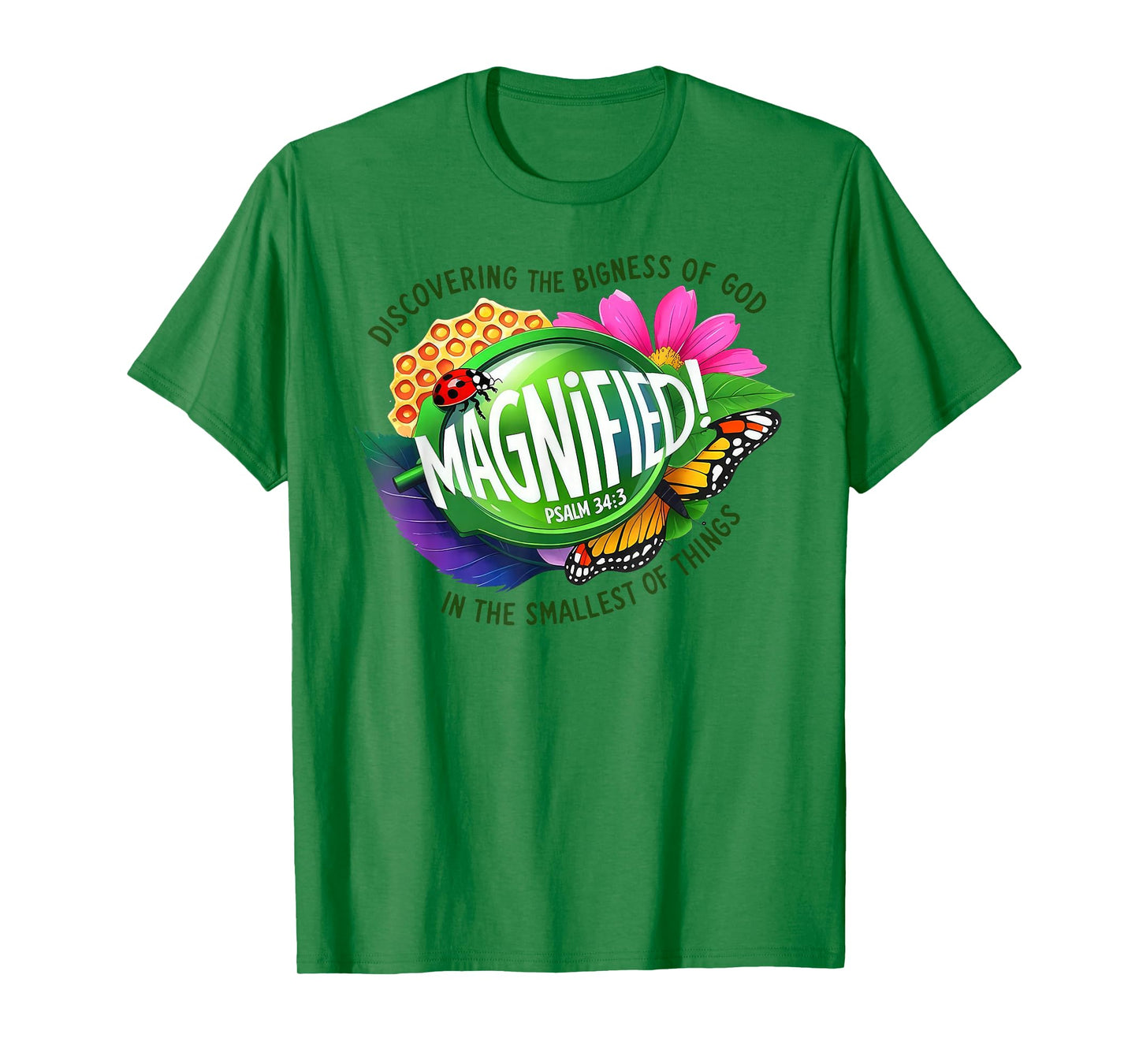 Magnified VBS 2025 Discovering the Bigness of God Christian T-Shirt