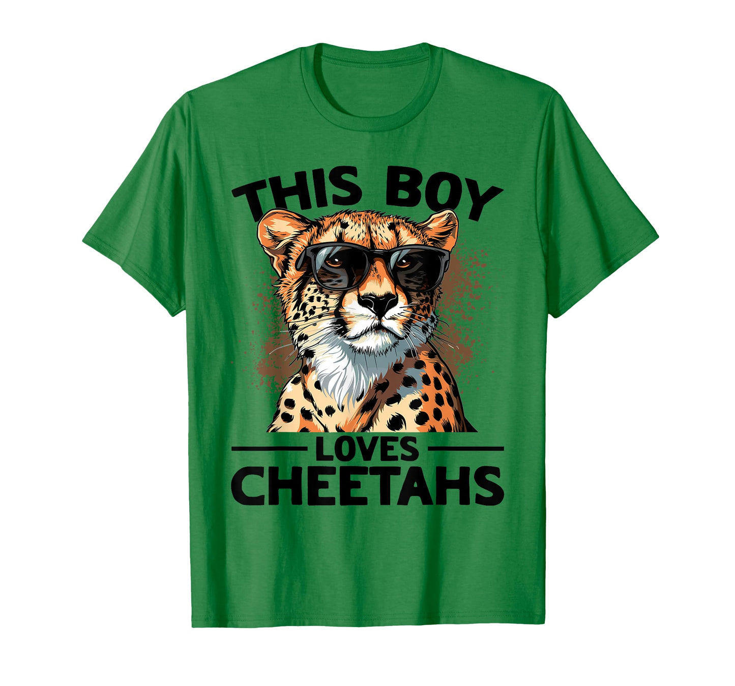Funny Cheetah Animal This Boy Loves Cheetahs T-Shirt