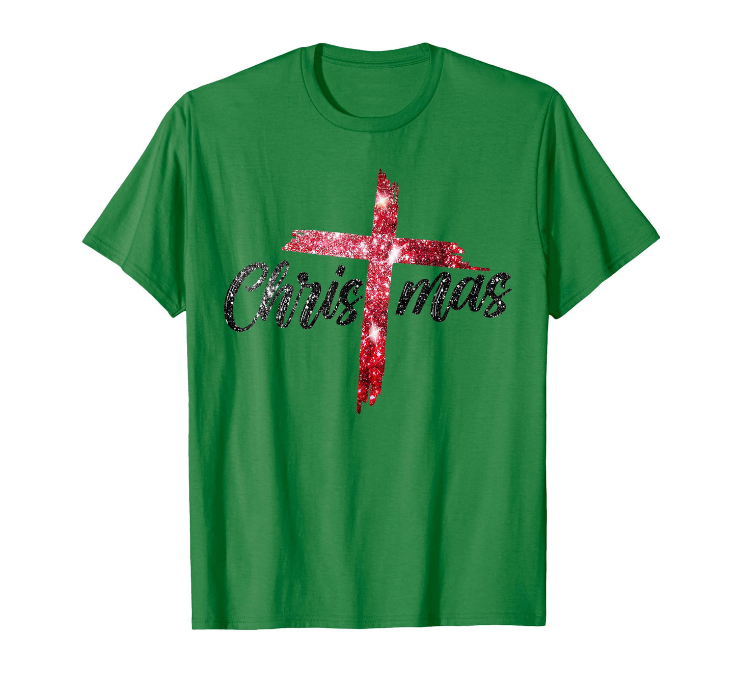Jesus Christ Cross Christmas Holiday Faith T-Shirt