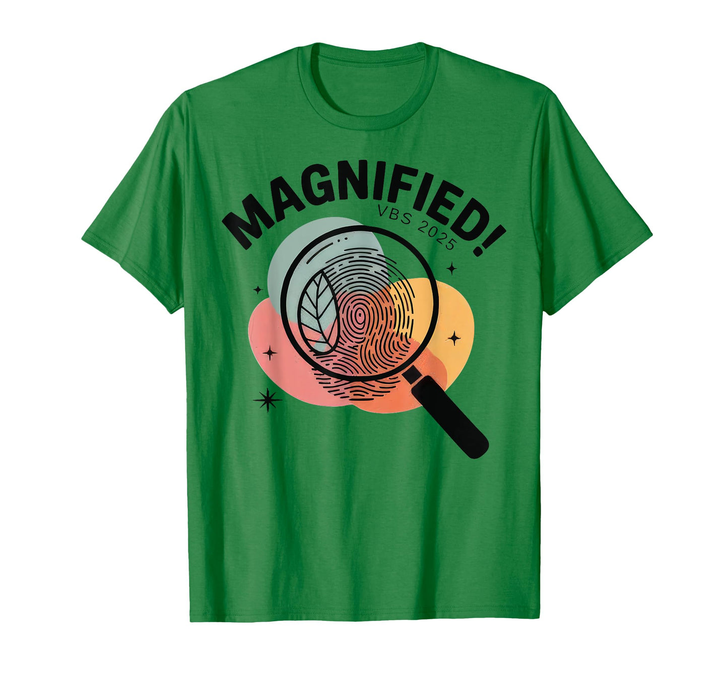 VBS 2025 Magnified Vacation Bible School Christian Retro T-Shirt