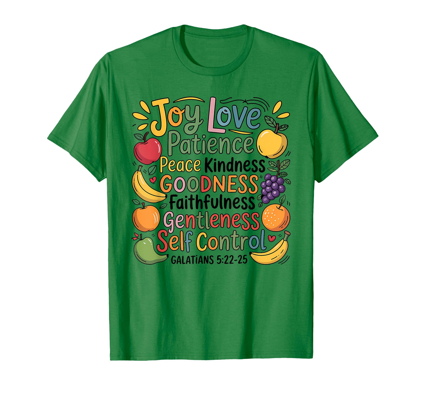 Awesome Galatians Fruit Of The Spirit Religious Verses T-Shirt