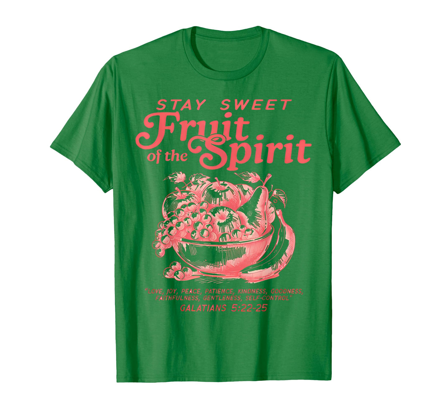 Fruit Of The Spirit Vintage Faith Christian for Women Men T-Shirt