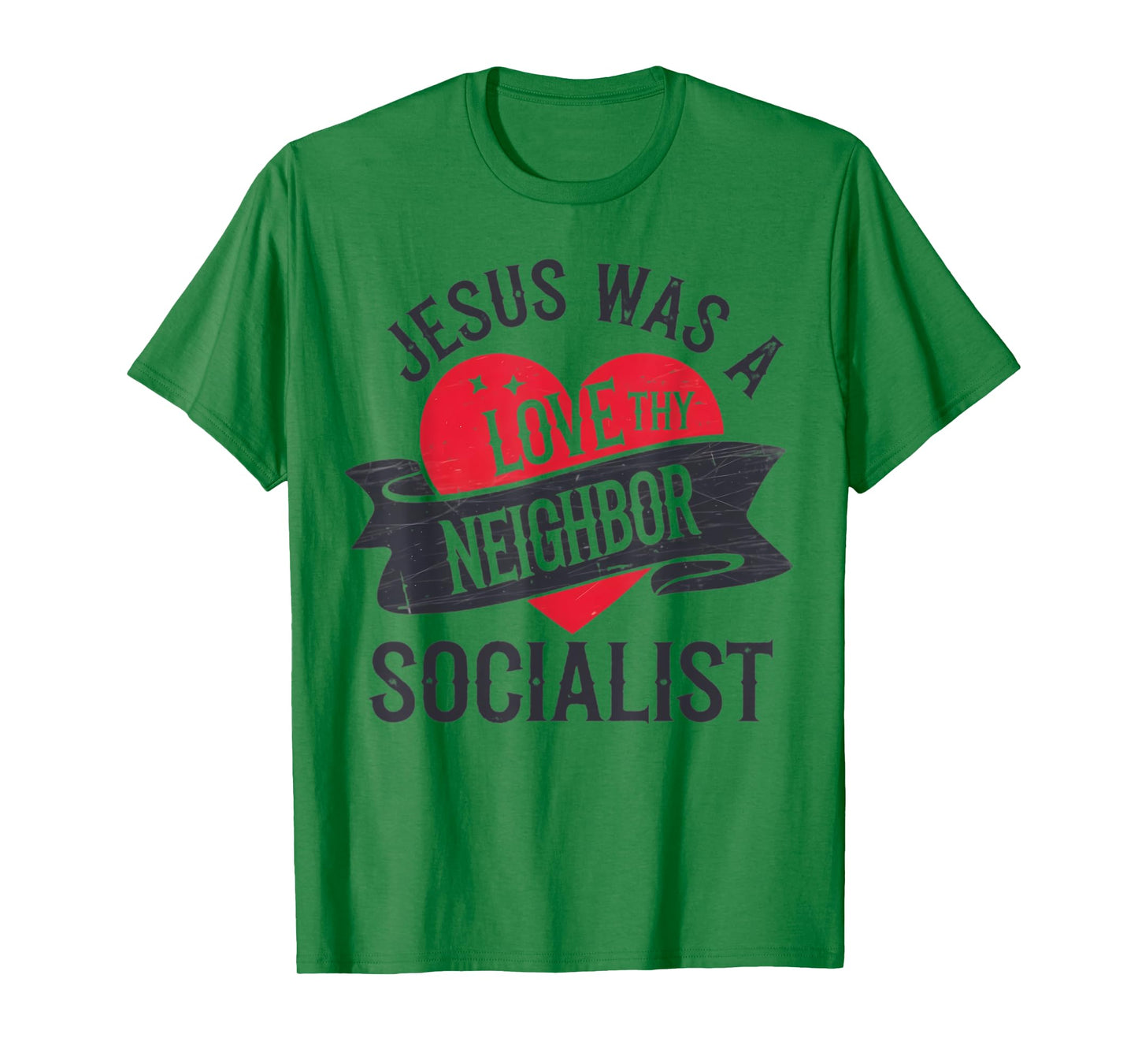 Vintage Jesus Was A Socialist Christian Socialist T-Shirt