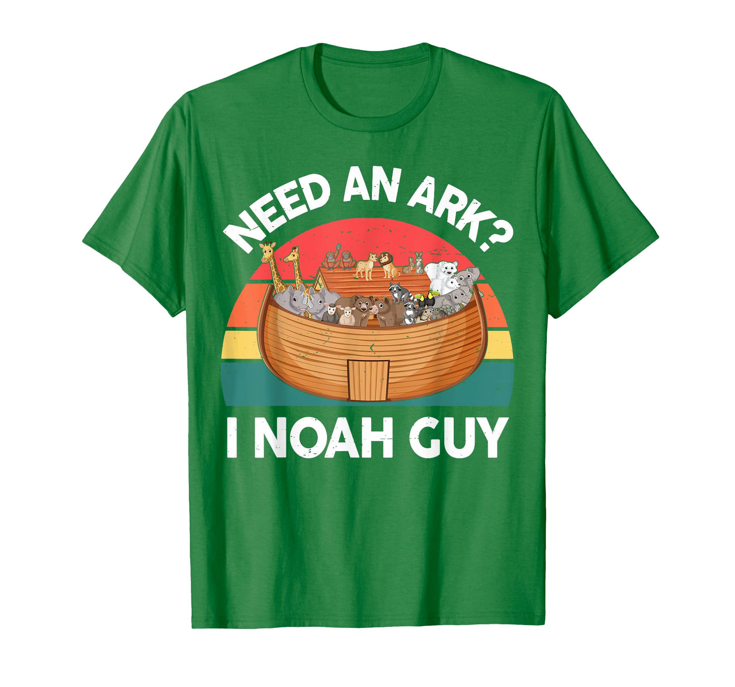 Toddler Need An Ark I Noah Guy Kid Men Funny Christian God T-Shirt