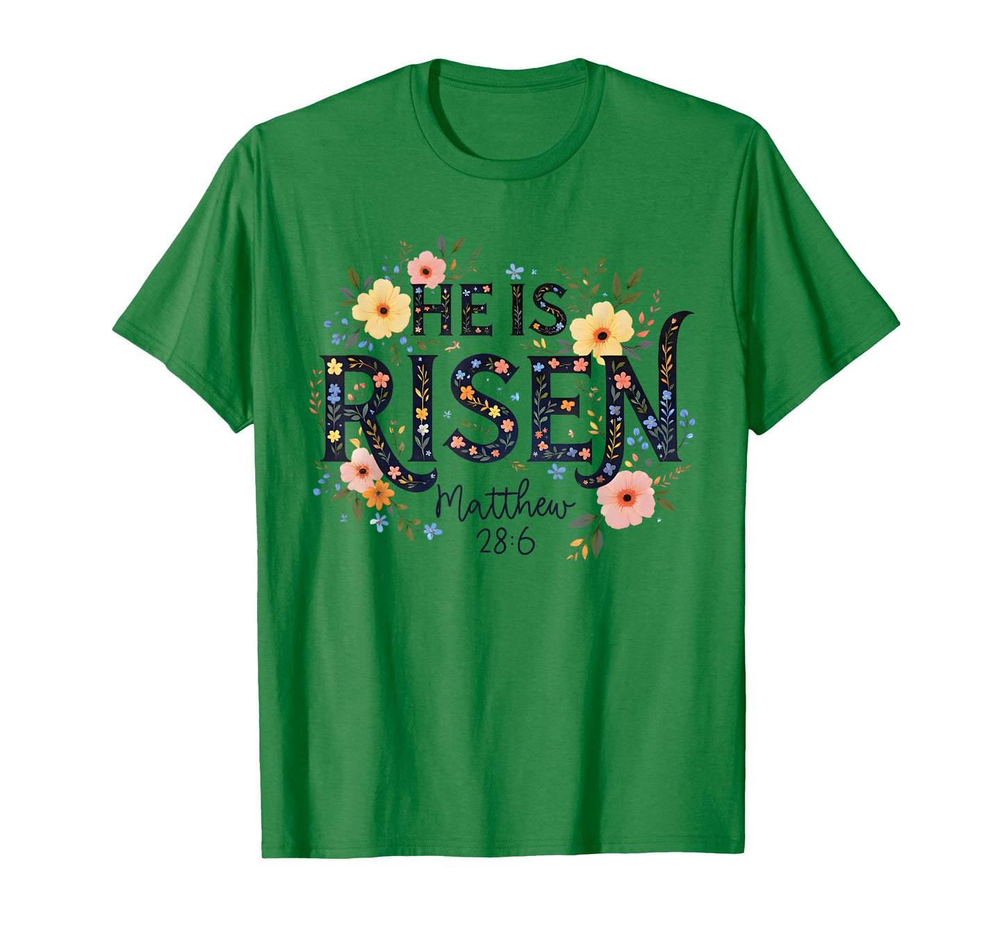 He is Risen Jesus Coquette Christian Happy Easter Kids Women T-Shirt
