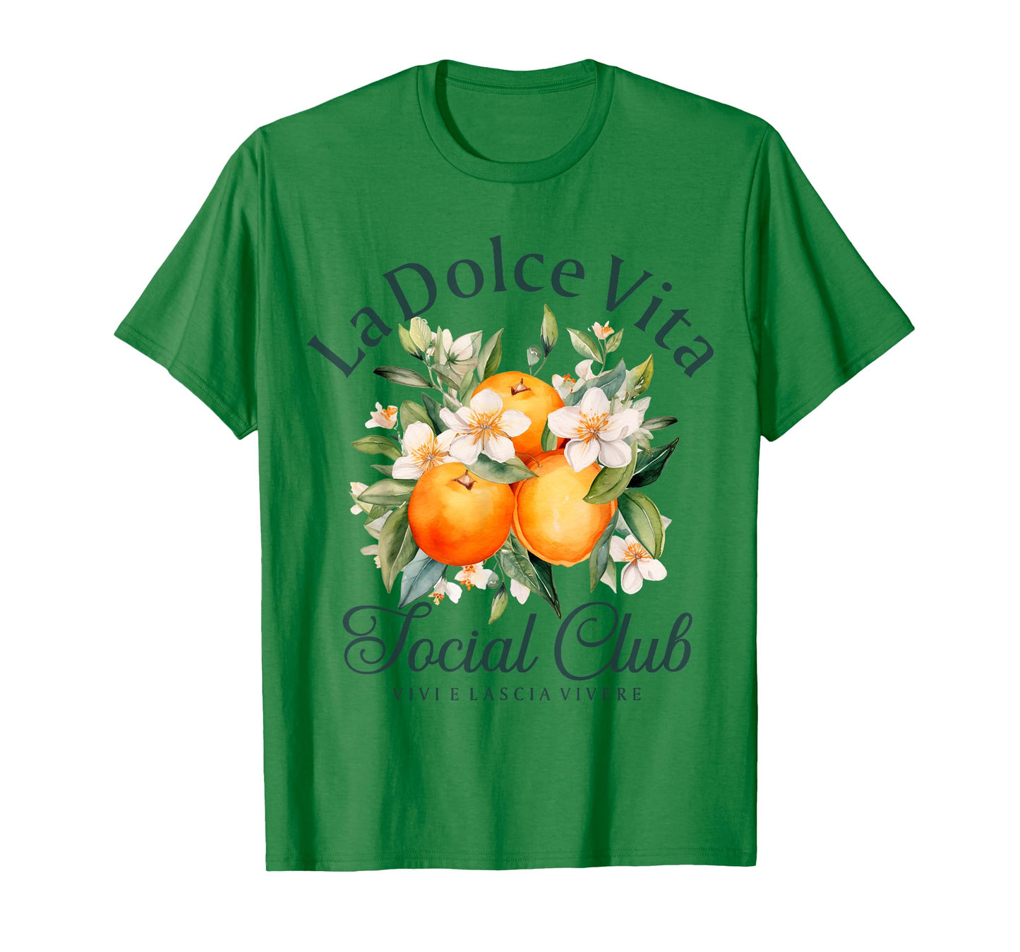 Italy La Dolce Vita Social Club Italian Summer T-Shirt