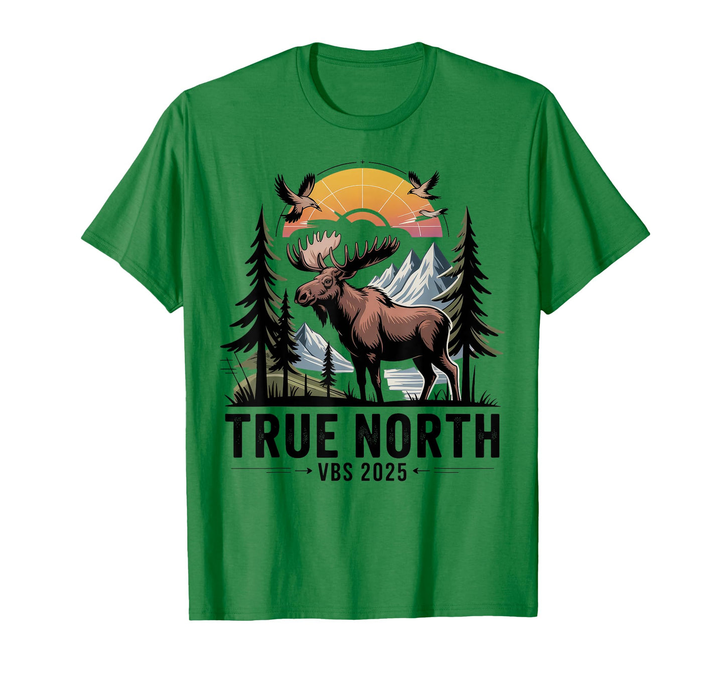 VBS 2025 True North Trusting Jesus Christian Summer T-Shirt
