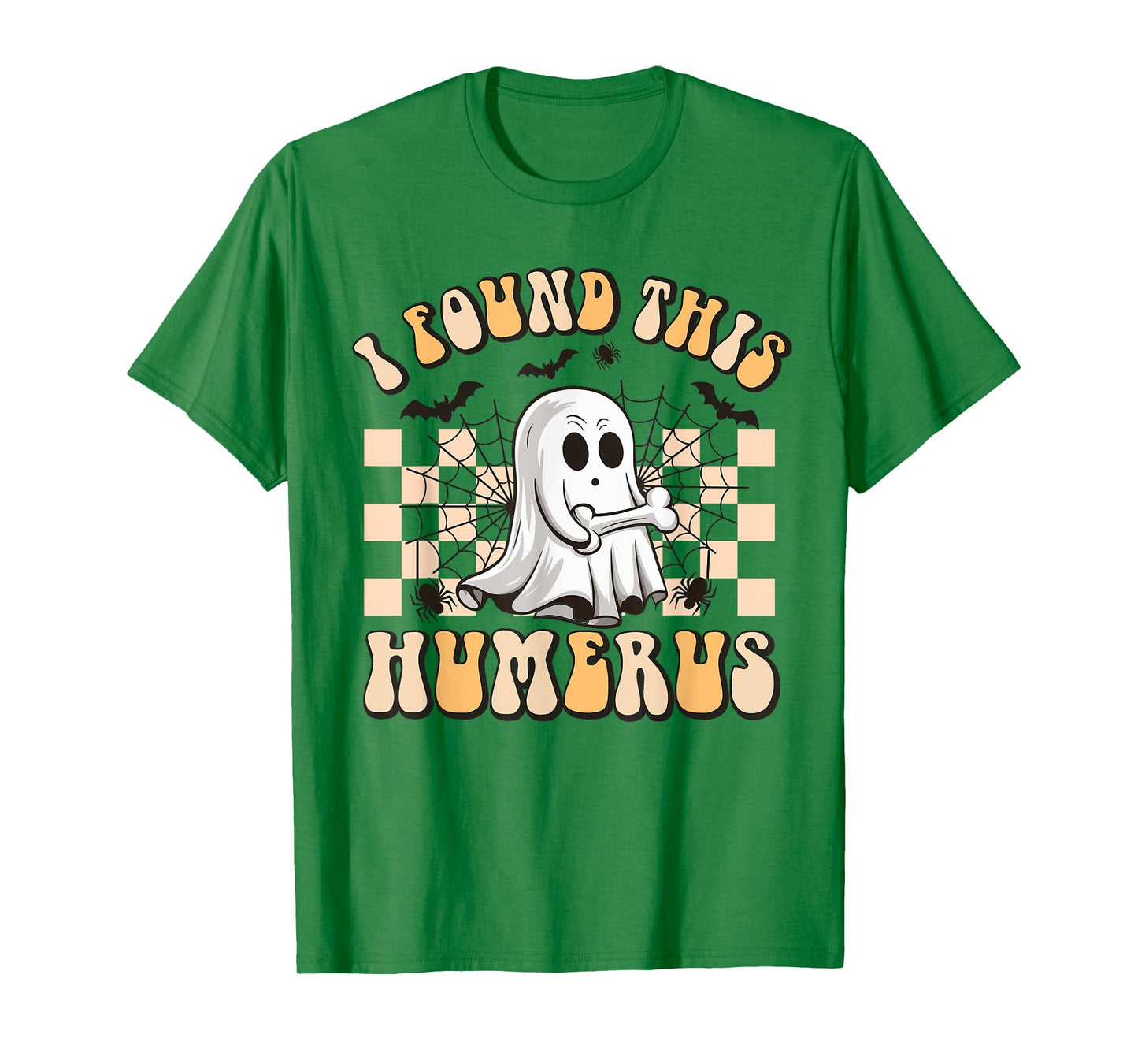 Groovy I Found This Humerus Funny Halloween Humorous Medical T-Shirt