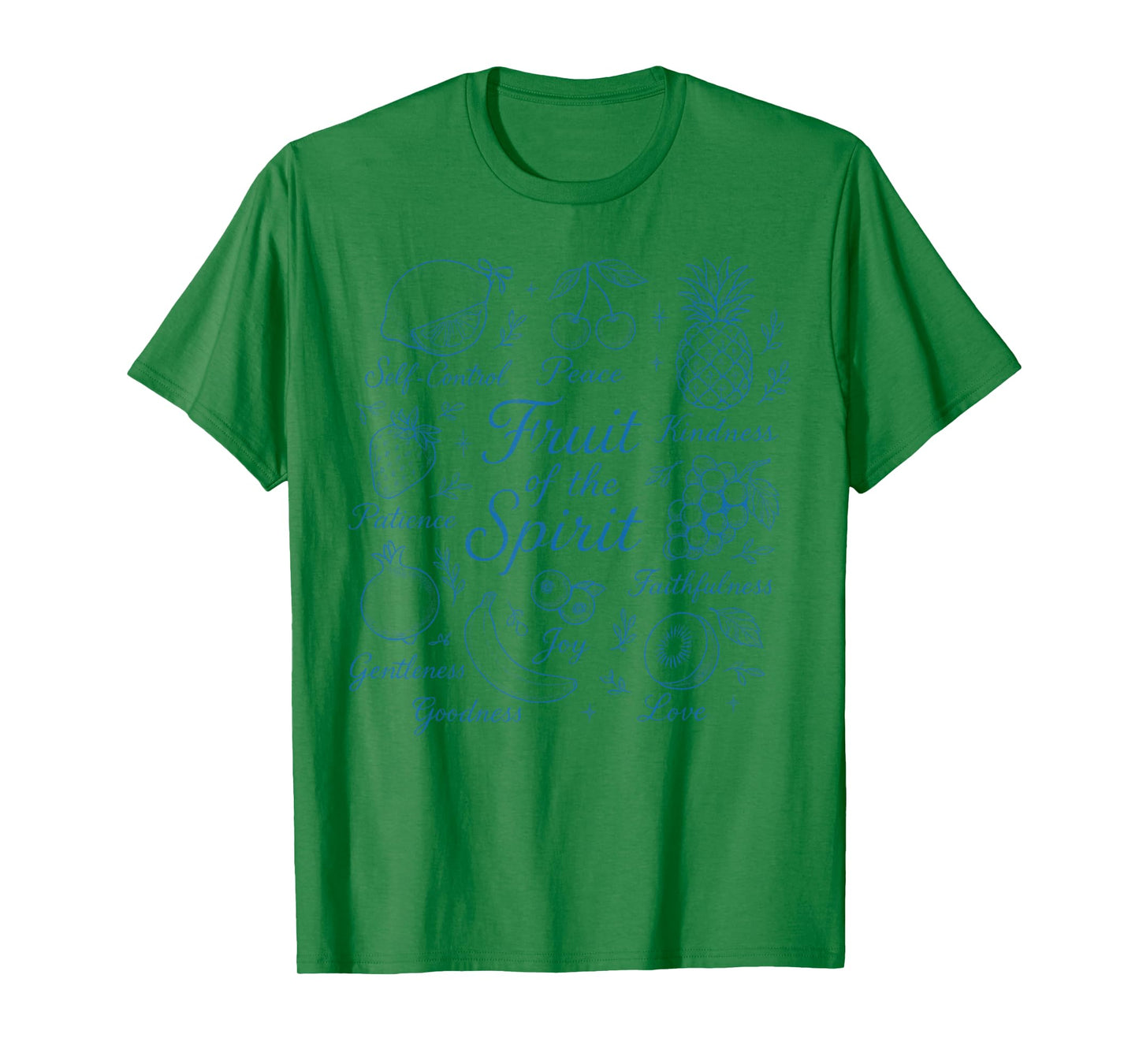 Aesthetic Fruit of The Spirit Christian Bible Jesus Verse T-Shirt