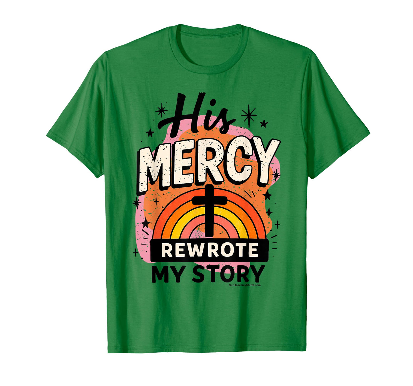 My Story Church Cross Christian Inspirational Jesus God T-Shirt