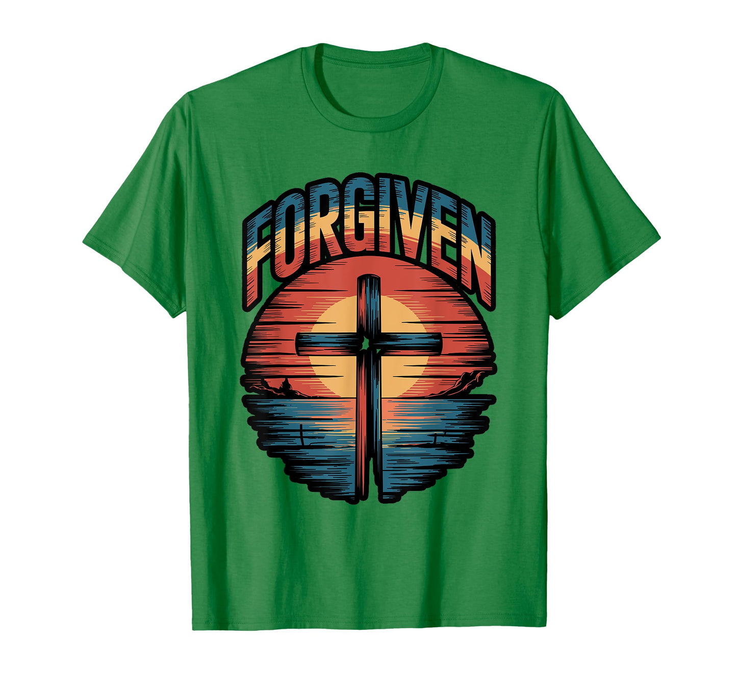 Forgiven Christian Faith Statement T Shirt Gift T-Shirt