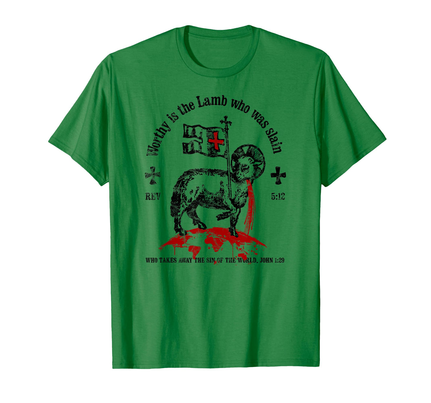 Worthy is the Lamb that was Slain Christian T-Shirt