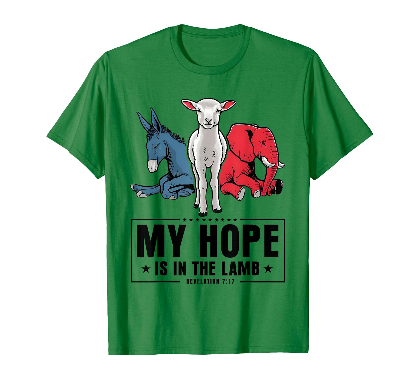 My Hope Is In The Lamb Christian God Jesus T-Shirt