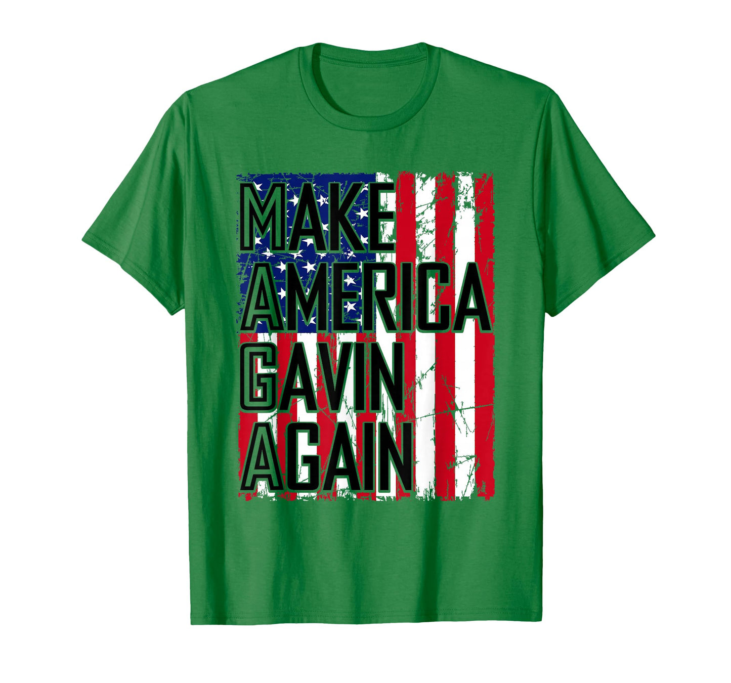 Make America Gavin Again Funny Sarcastic Saying Quote Meme T-Shirt