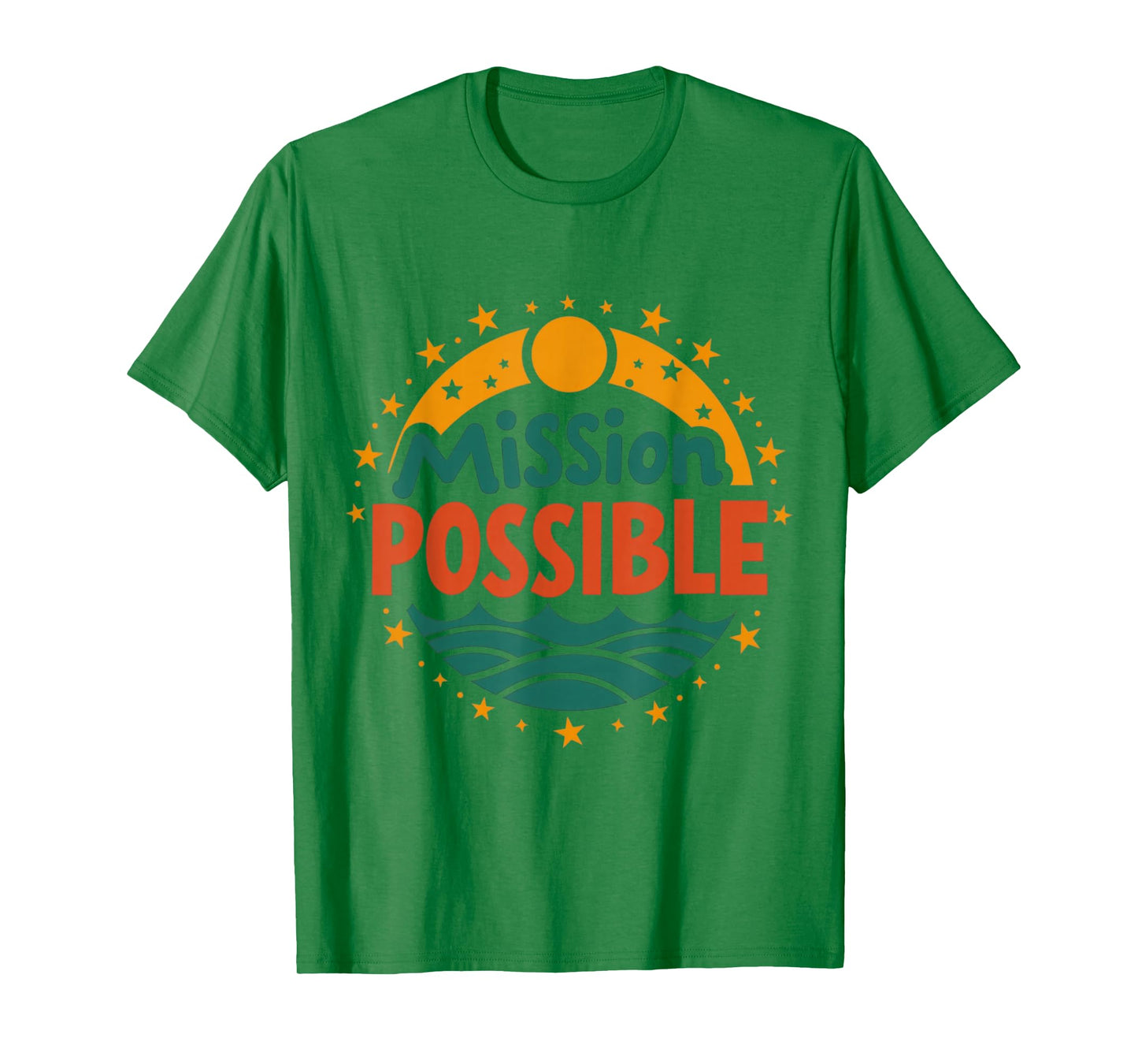 Mission Possible Motivational Inspirational School T-Shirt