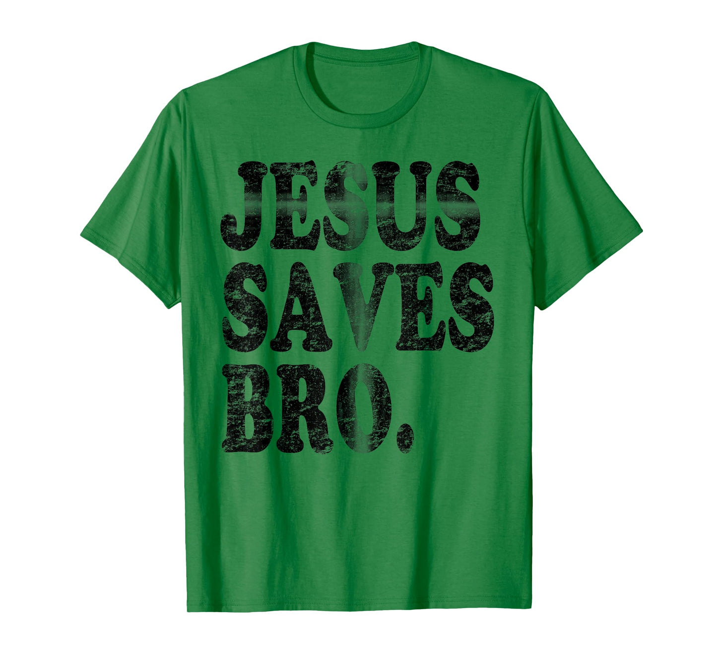 Jesus Saves Bro Vintage Hidden Christian Cross T-Shirt