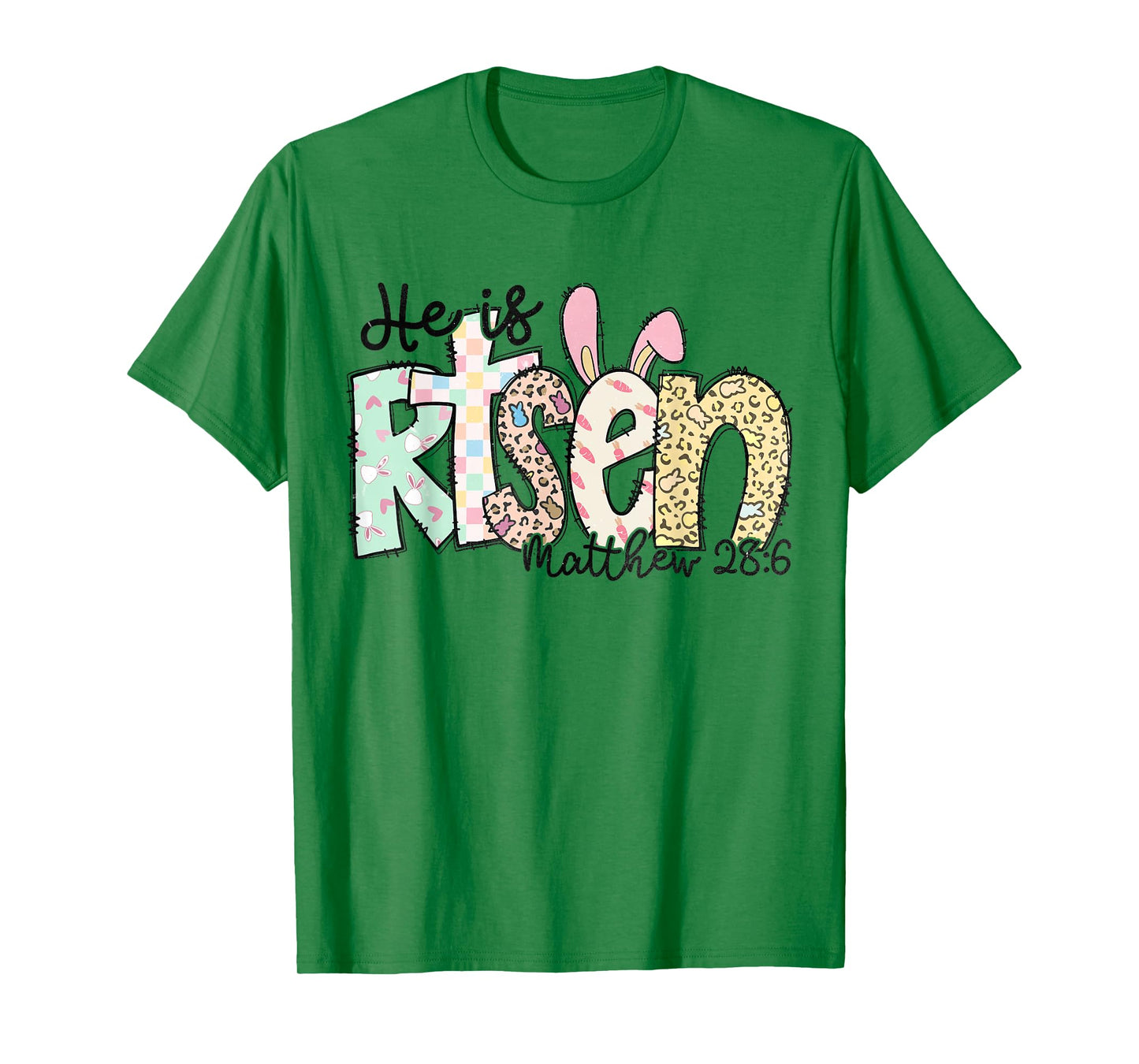 He Is Risen Christian Easter Jesus Gifts for Women and Kids T-Shirt