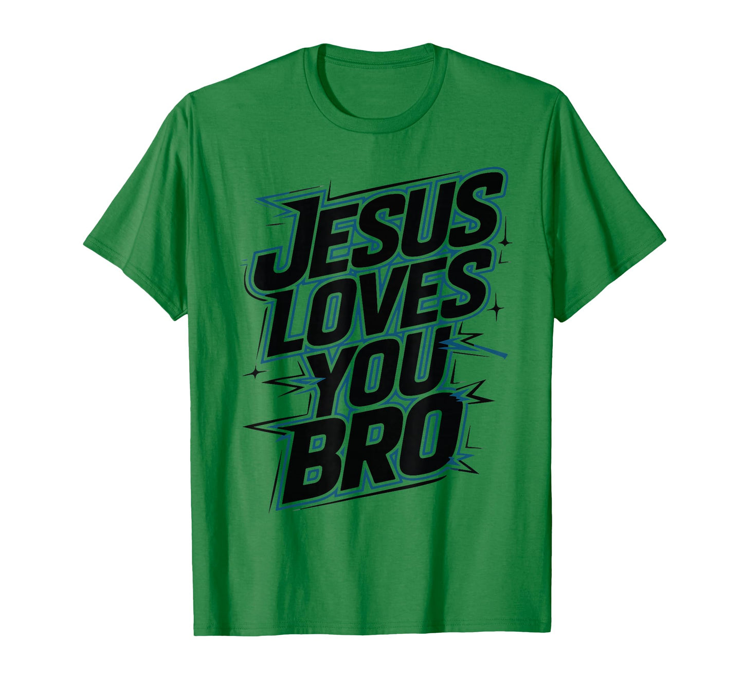 Youth Boy Jesus Loves You Bro Funny Christian Godson Toddler T-Shirt