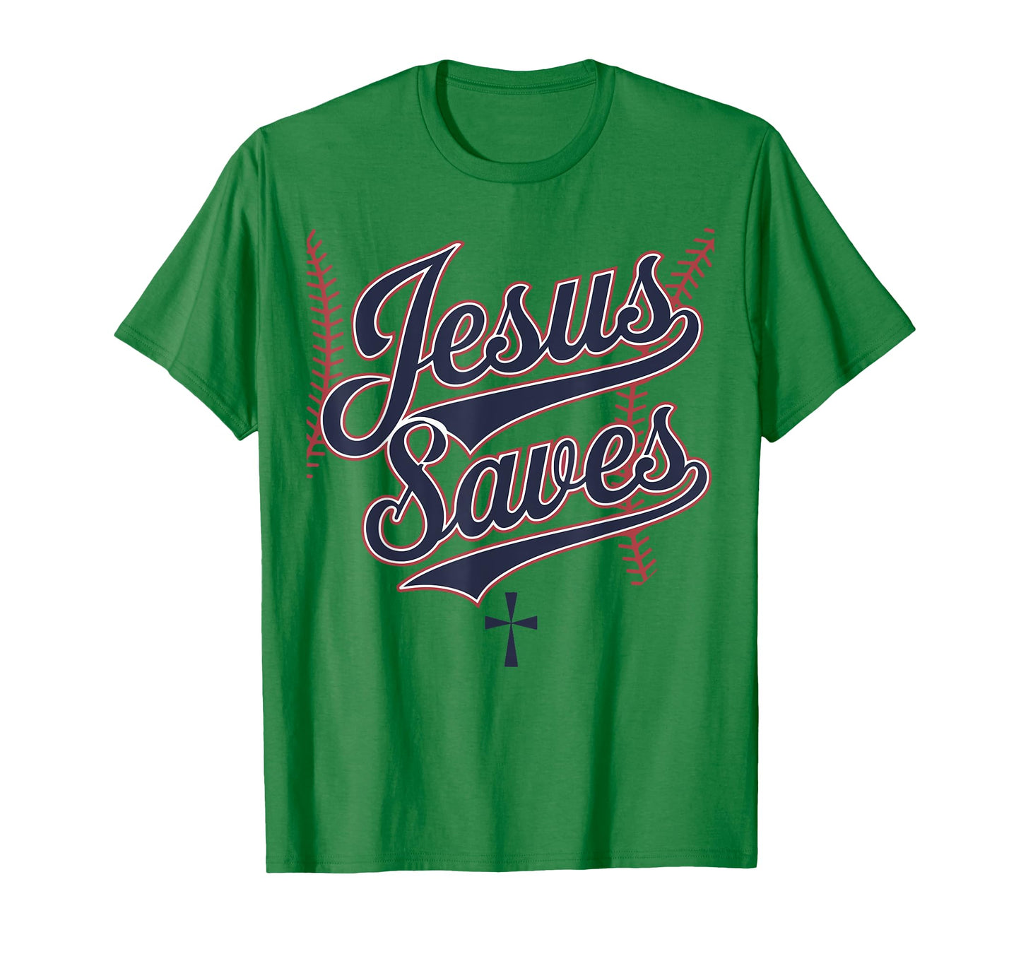 Christian Jesus Saves Bro Baseball Boy Youth I You Love God T-Shirt