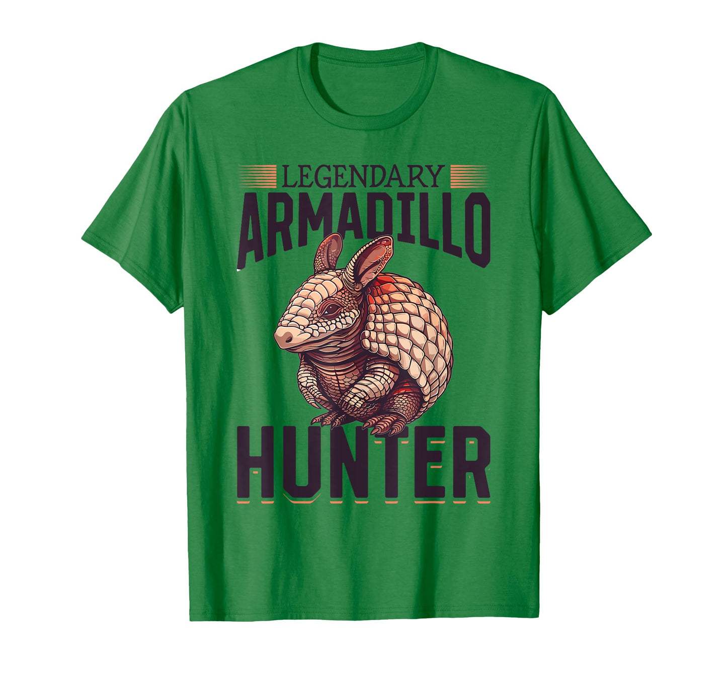 Funny Armadillo Animal Legendary Armadillo Hunter T-Shirt
