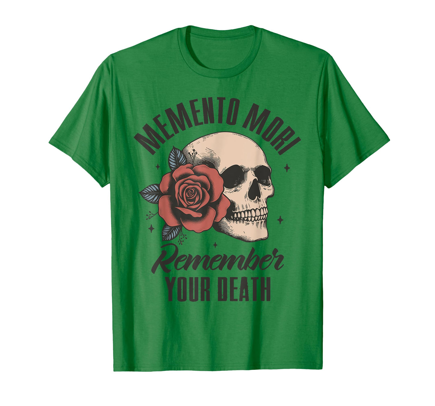Catholic Religious Faith Memento Mori Remember Your Death T-Shirt