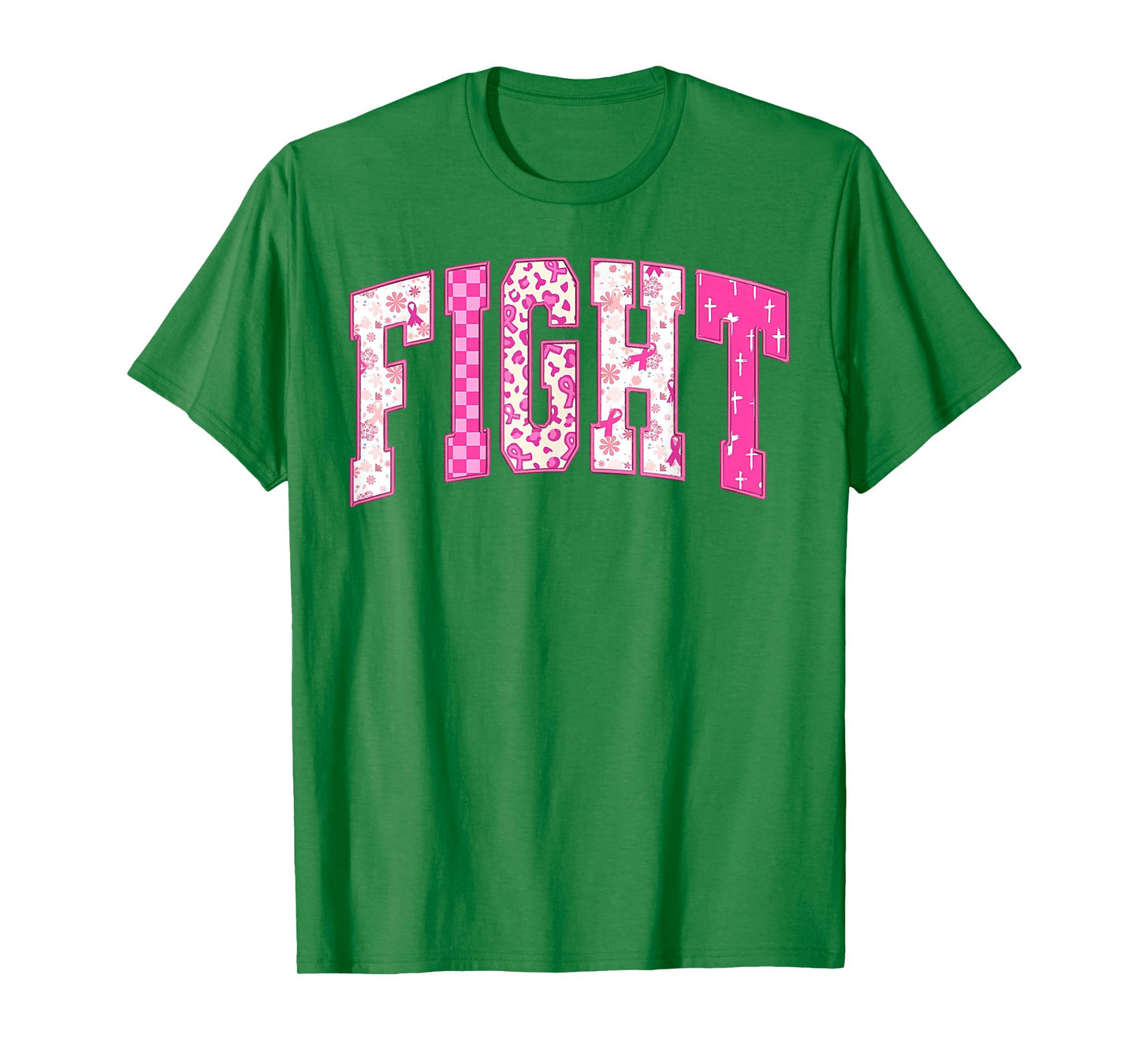 Breast Cancer Christian Fight Hope Faith Love Matching Group T-Shirt