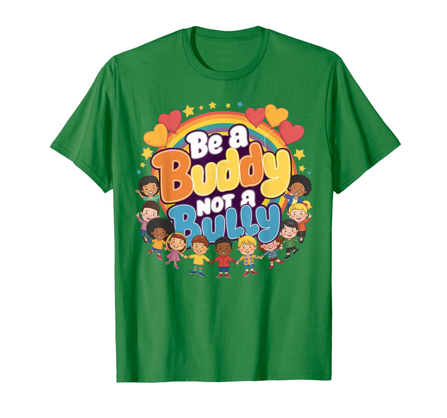 Unity Day Orange Day Be a Buddy Not a Bully Kids Boys Girls T-Shirt