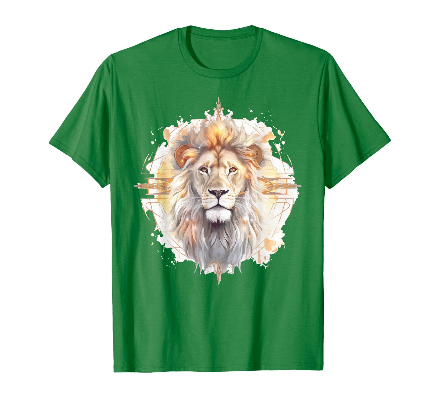 Lion of Judah Shirt Men Fathers Day Christian Religious Dad T-Shirt