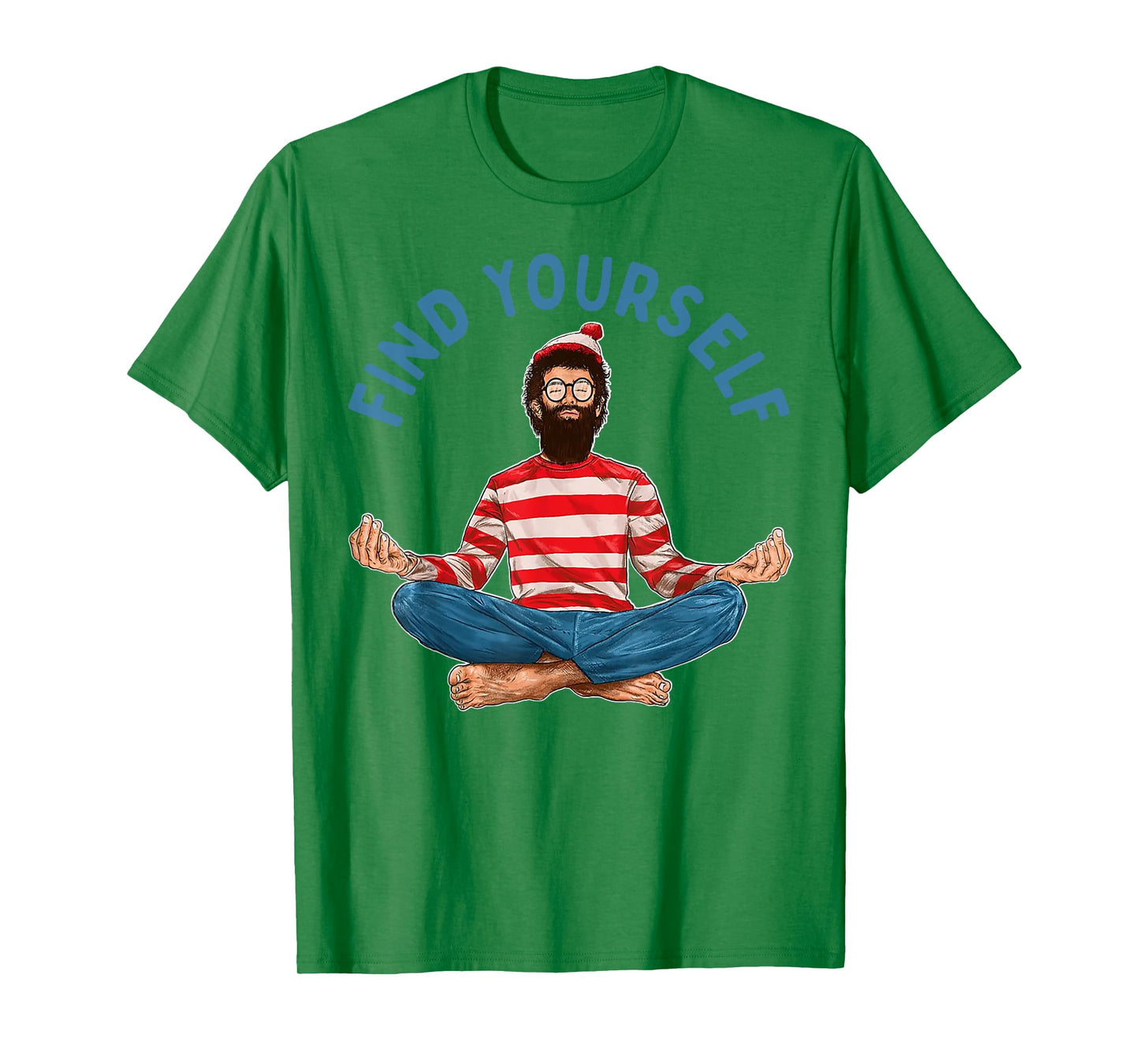 Find Yourself Funny Meditation T-Shirt