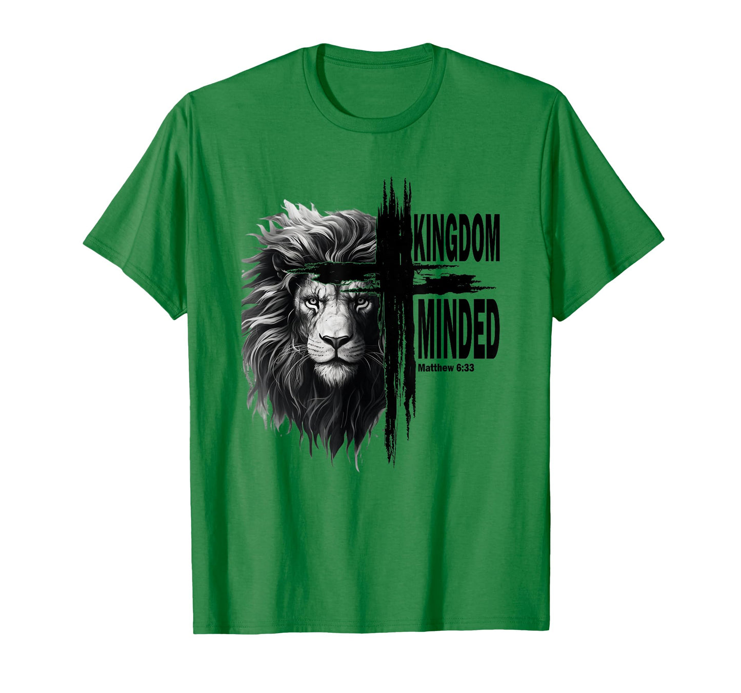 Kingdom Minded Matthew 8:33 Christian Pray Jesus Faith Bible T-Shirt