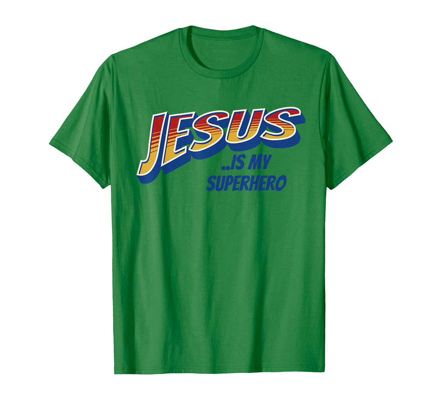 Jesus Is My Superhero Funny Christian Religious Super Hero T-Shirt