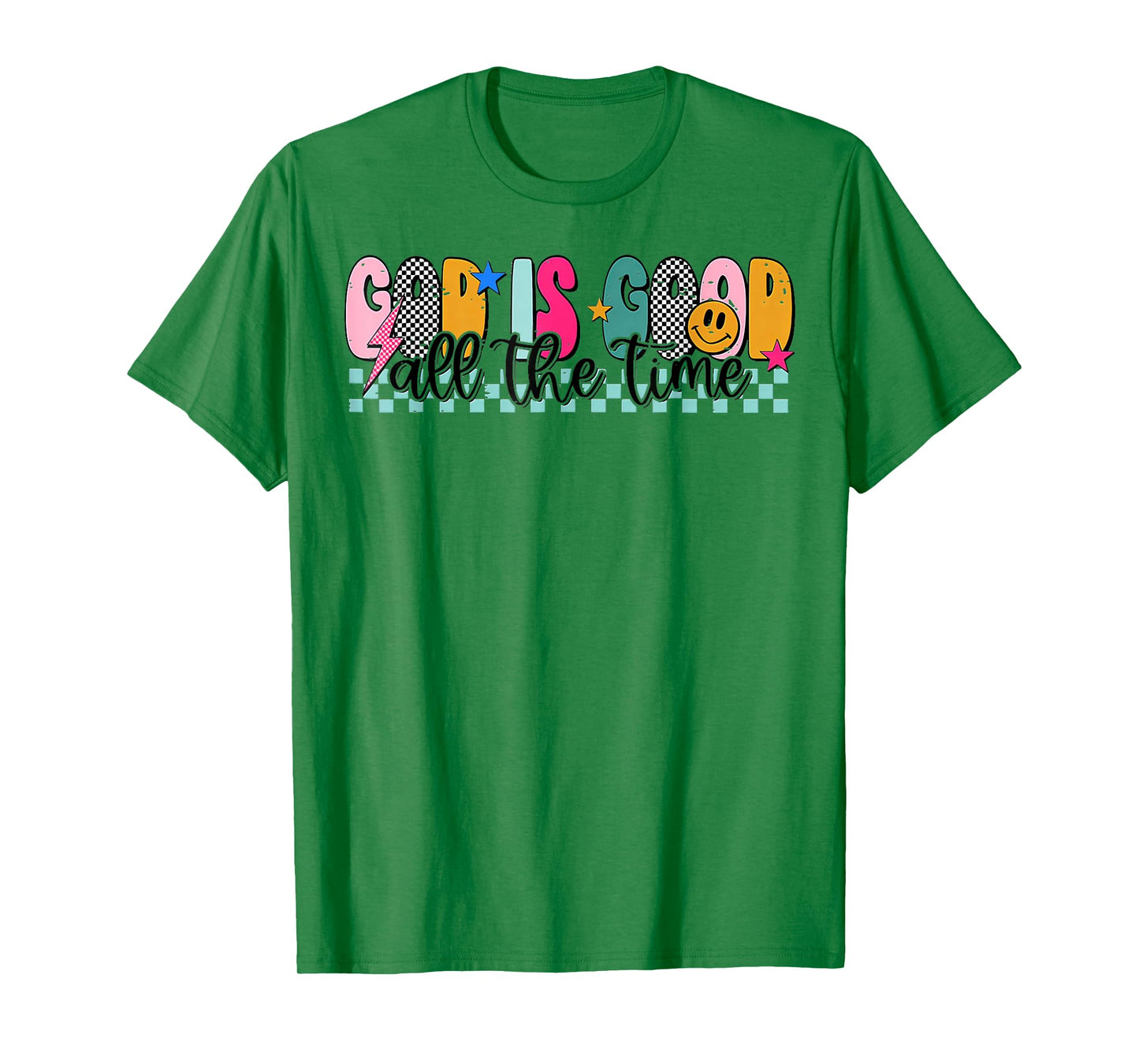 God Is Good All The Time for Christian, boho Christian T-Shirt