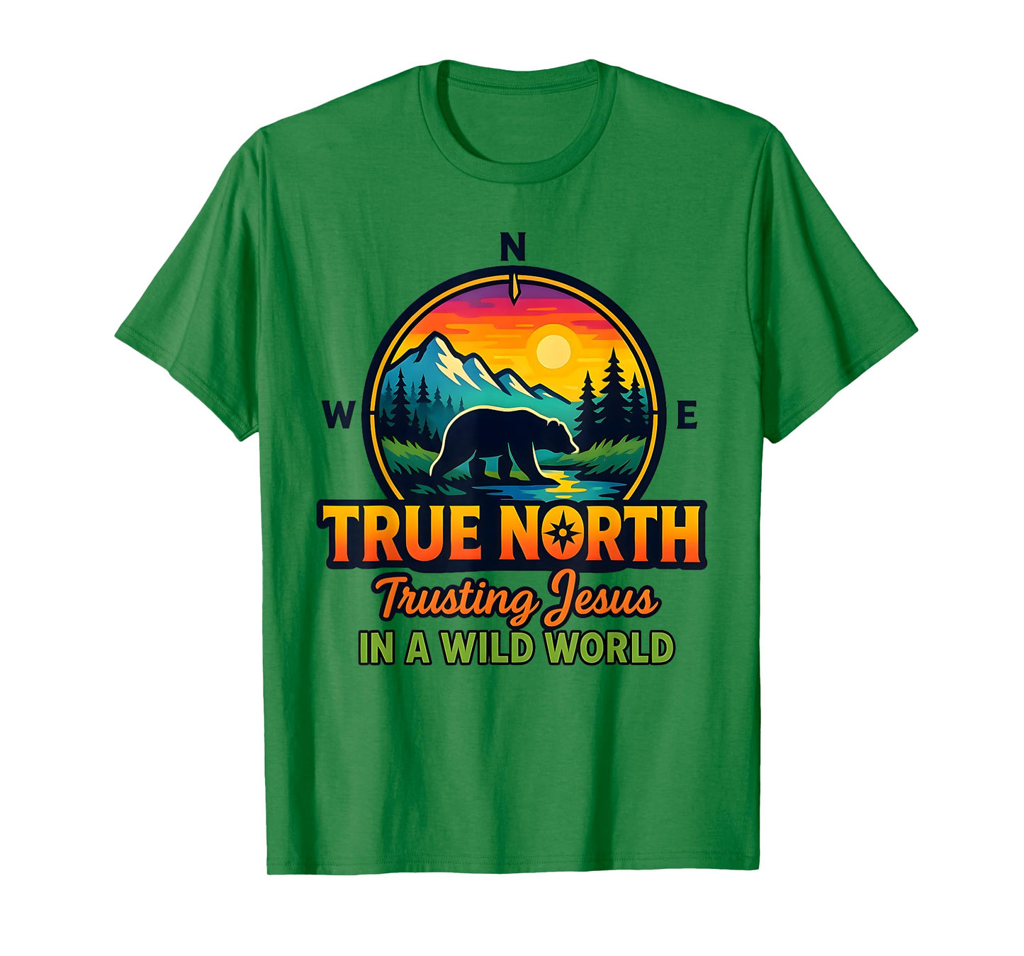 True North VBS 2025 Trusting Jesus Wilderness Christian T-Shirt