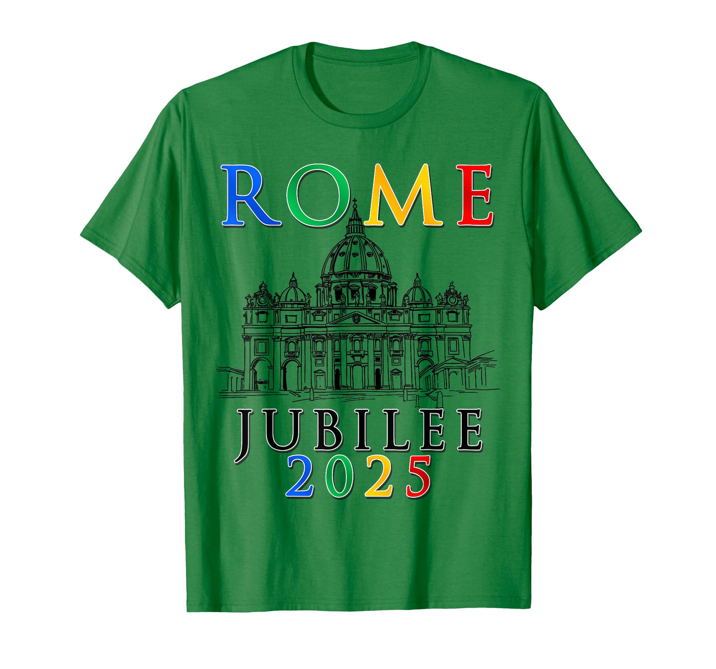 Rome Jubilee Pilgrims of Hope 2025, Vatican v6 T-Shirt