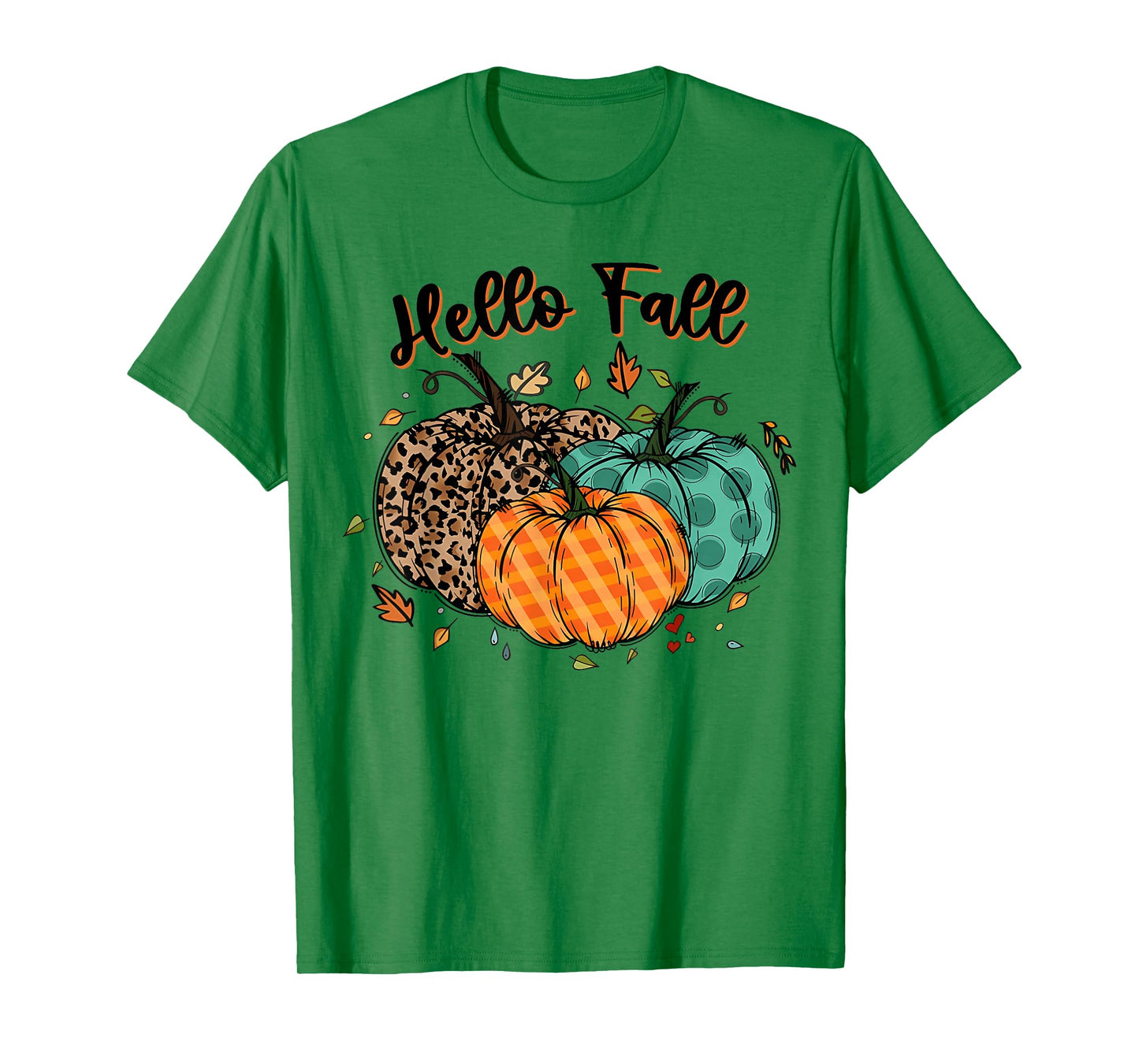 Hello Fall Thanksgiving Coquette Boho Floral Fall Vibes T-Shirt