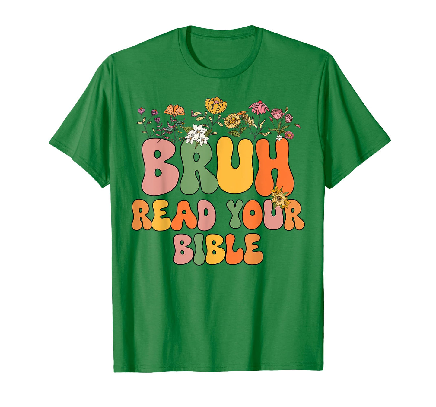 Girls Bruh Read Your Bible Toddler Funny Christian Religious T-Shirt