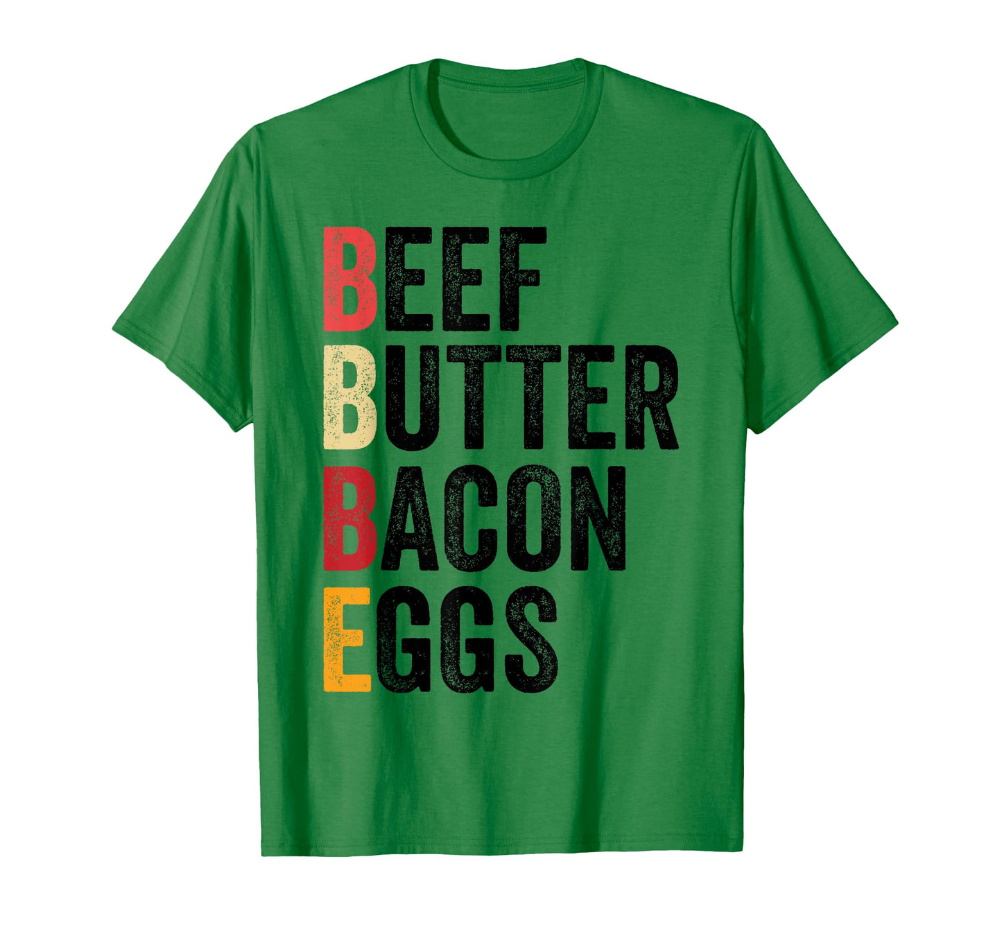 Beer Beef Butter Bacon Eggs T-Shirt