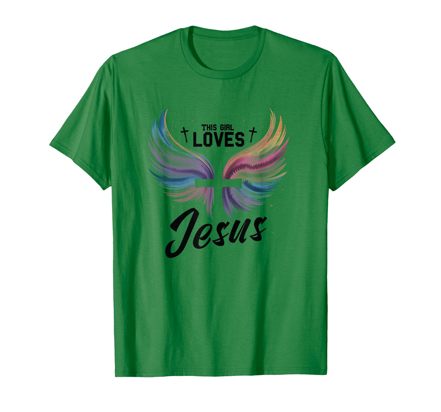 This Girl Loves Jesus Christian Girl Jesus T-Shirt