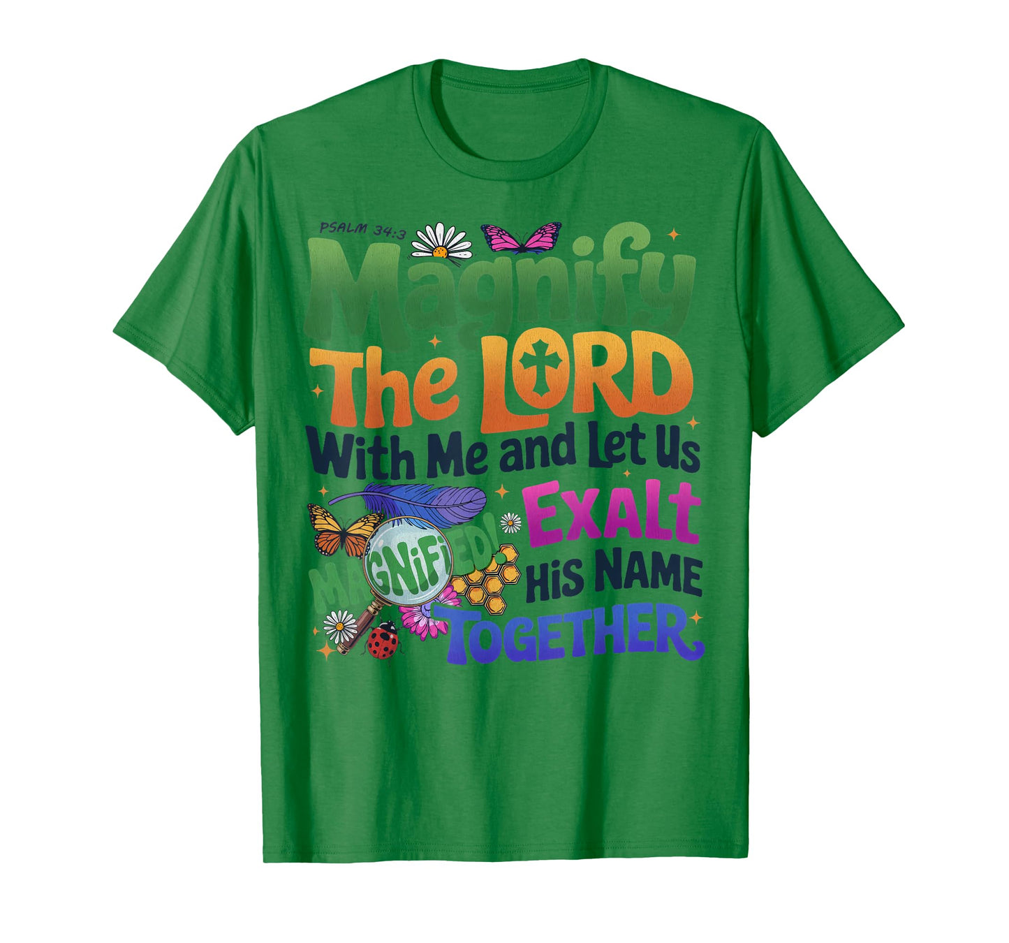 Magnified VBS 2025 Magnify The Lord Christian Bible T-Shirt
